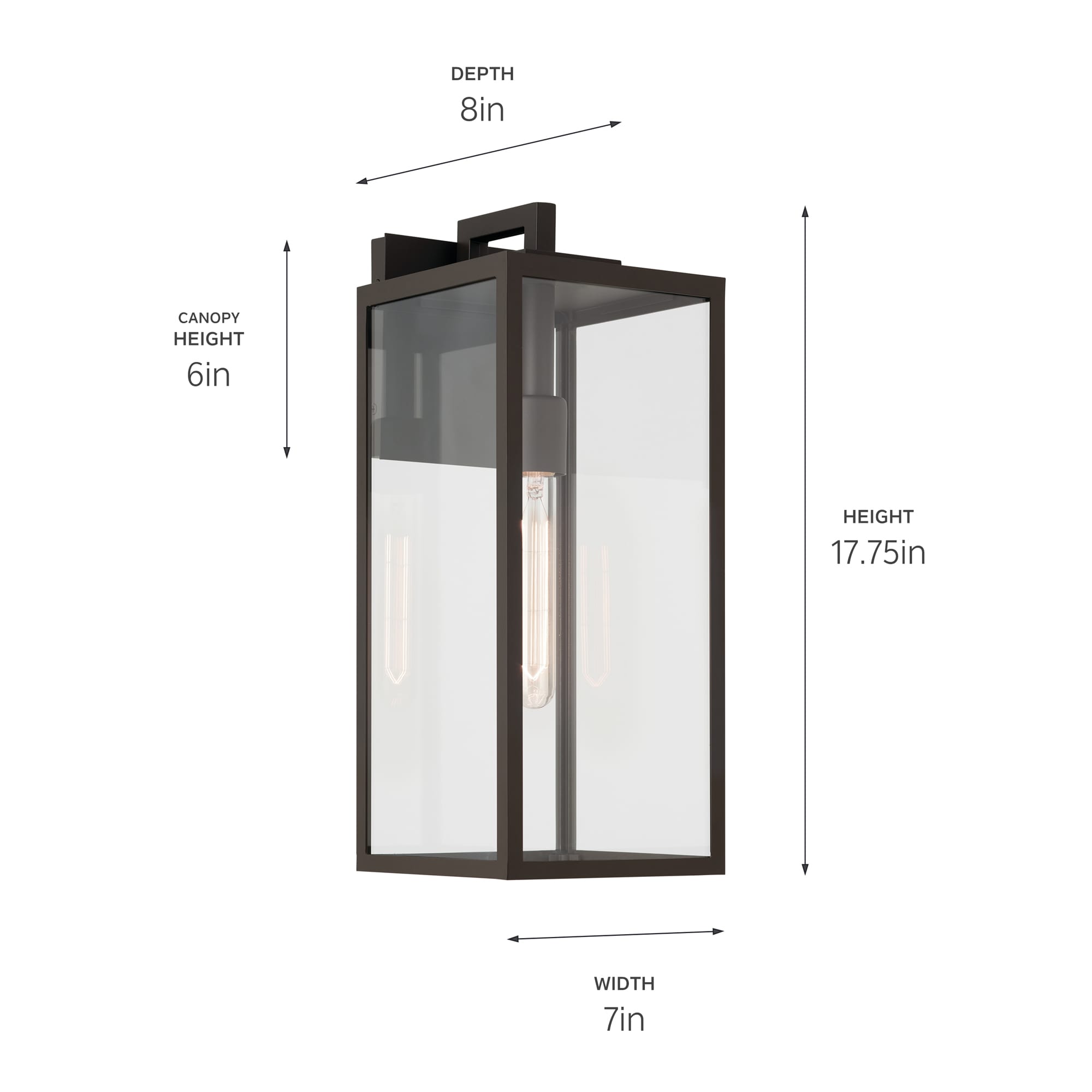 Kichler 59112OZ Outdoor-Wall-Lighting - View #2