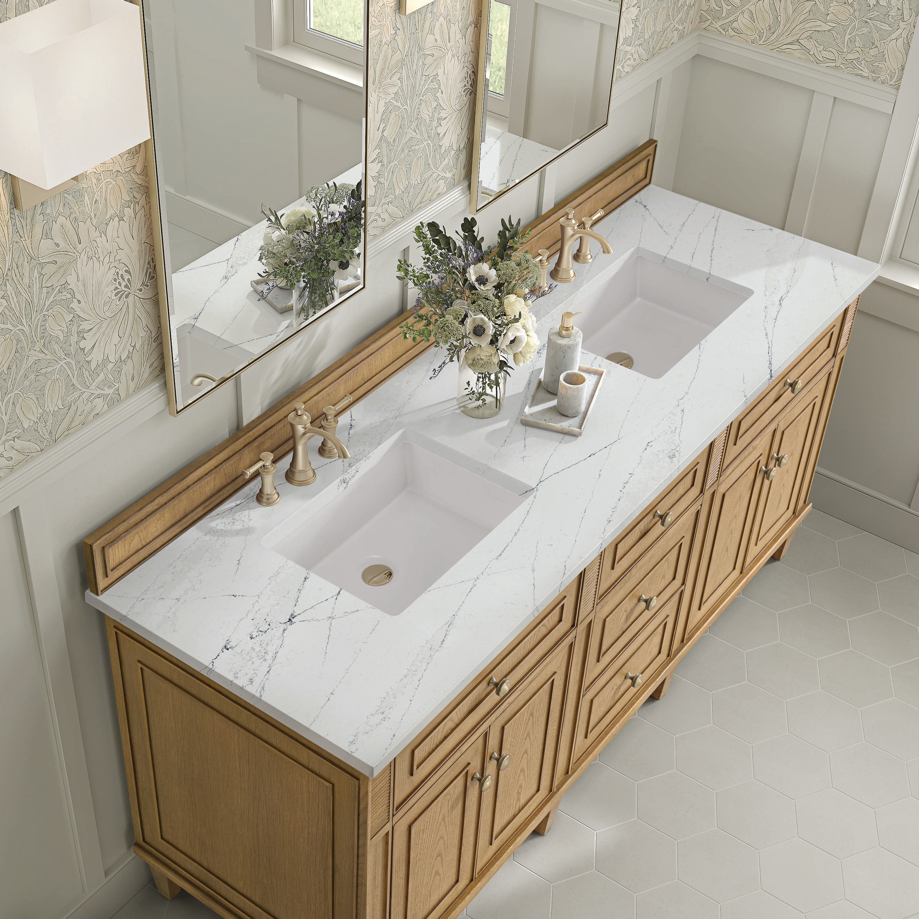 James Martin Vanities 424-V72-LNO-3ENC Bath-Vanity-Combo - View #5