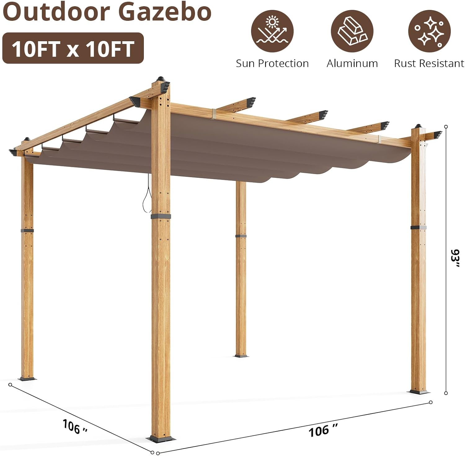 IdealHouse CHR-BI146CQMKZ05 Pergolas-2 - View #6