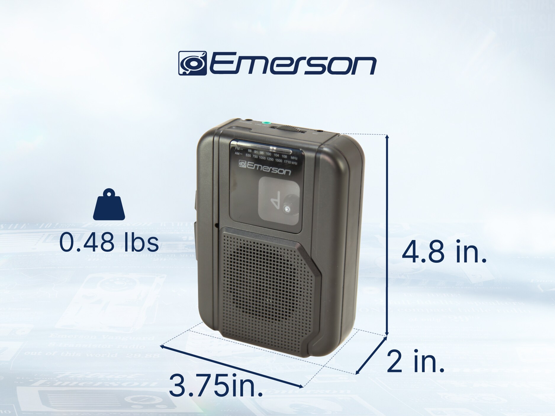 Emerson EPC-1001 Boomboxes-Radios - View #3