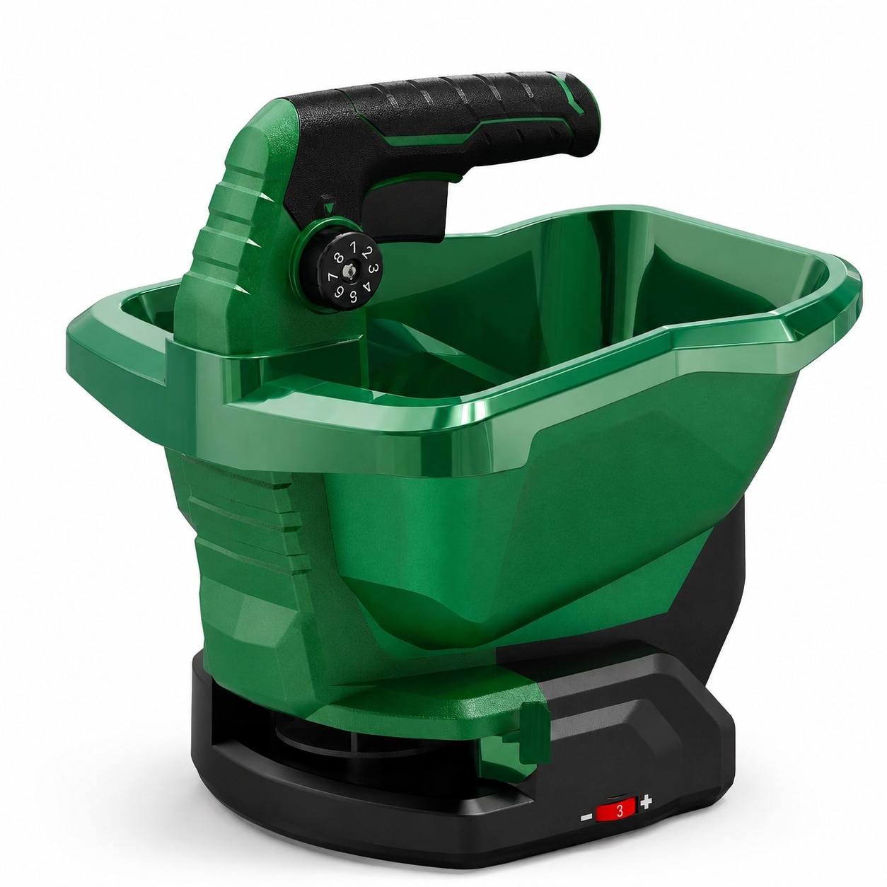 Vrbgify  Cordless Handheld Power Spreader Tool Only Electric Lawn Spreader for Grass Seed Fertilizer Salt Ice Melt Feed Adjustable Speed Wide