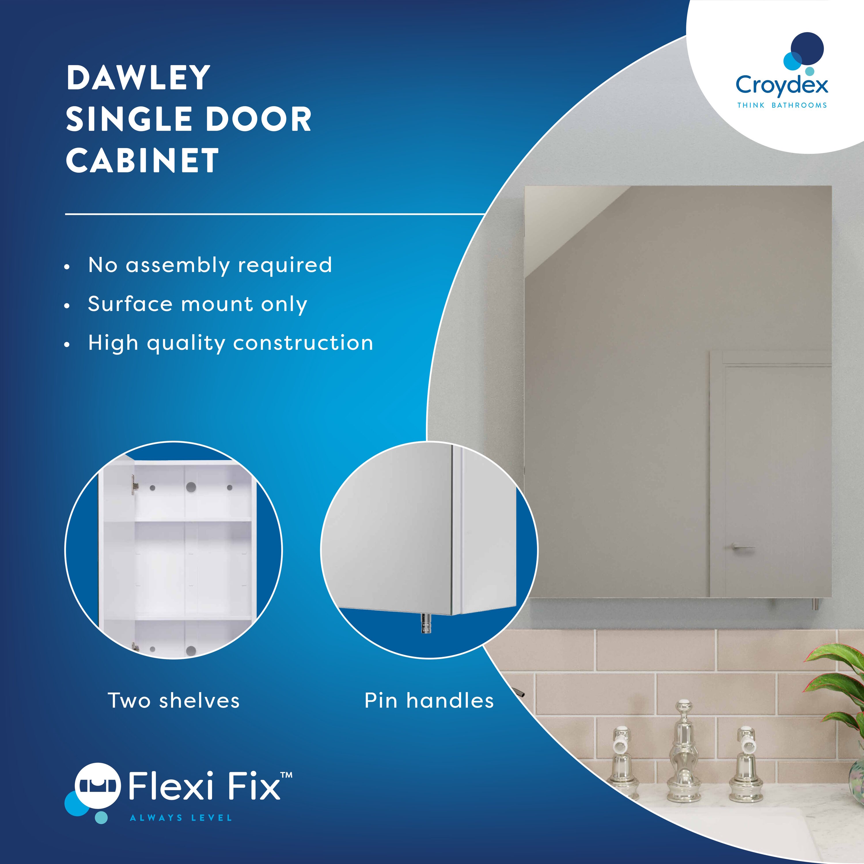 Croydex WC930022US Bathroom-Medicine-Cabinets - View #7