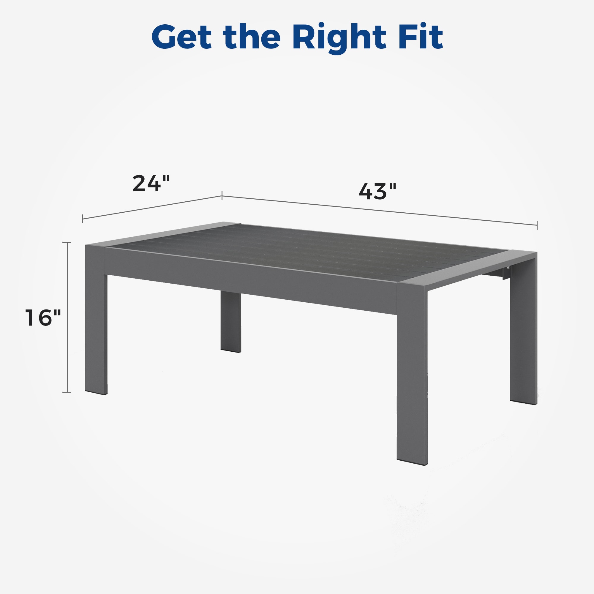 Damerin CZ-TA18 Patio-Tables - View #3