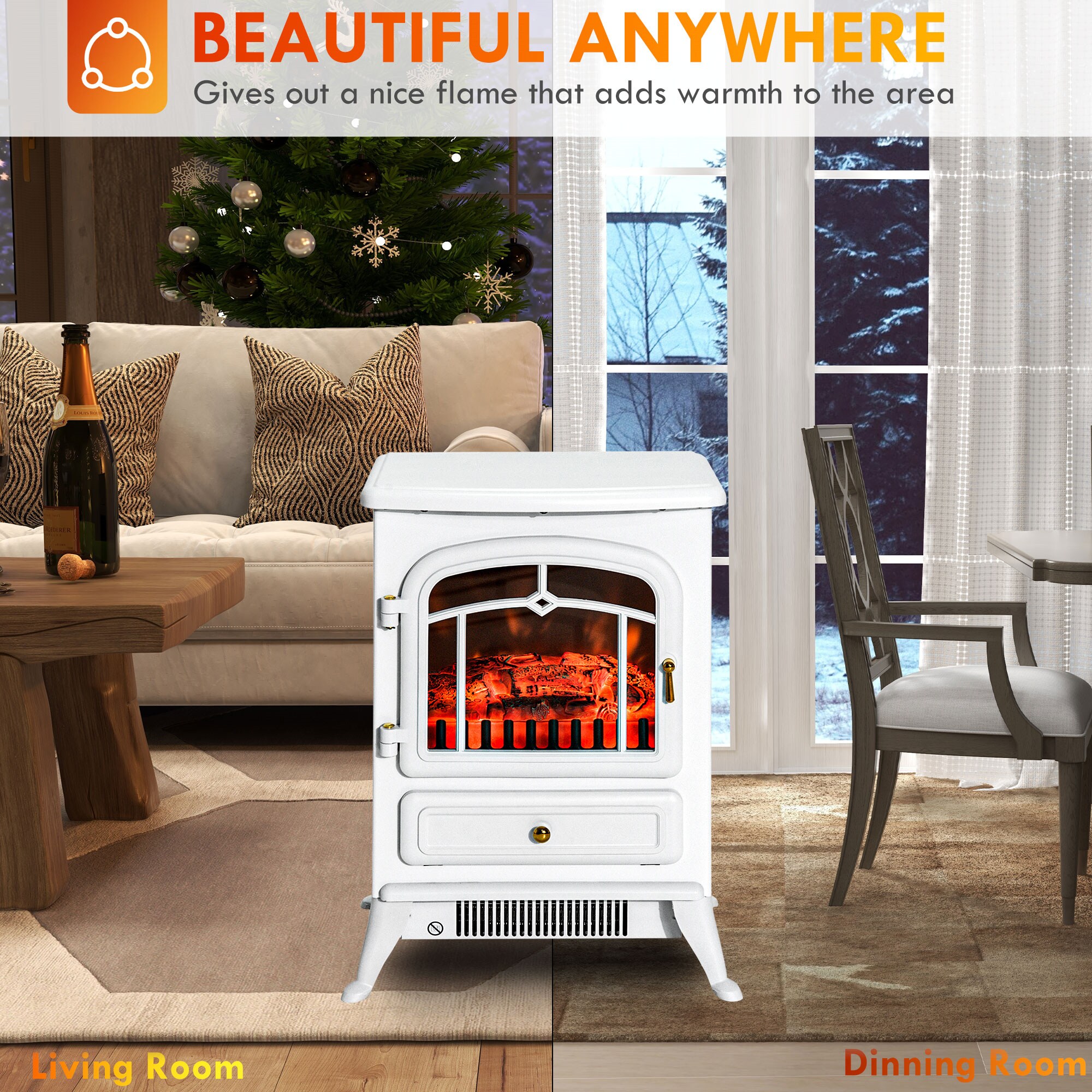 BABOOM BOM-P154800-OR Electric-Fireplaces - View #5