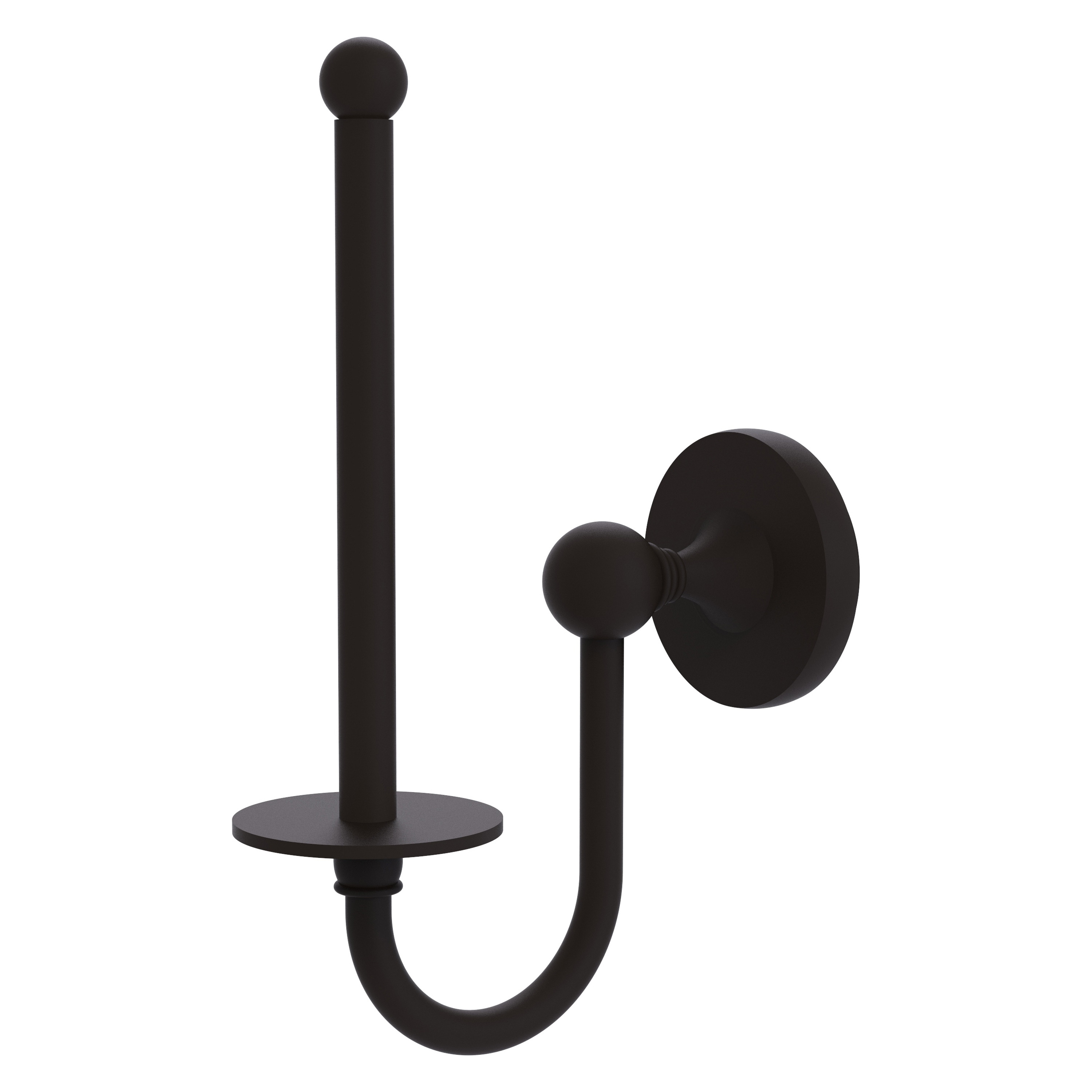 Allied Brass SL-24U-ORB Shadwell Oil-rubbed Bronze Wall mount Single post Toilet Paper Holder 1 -Rolls