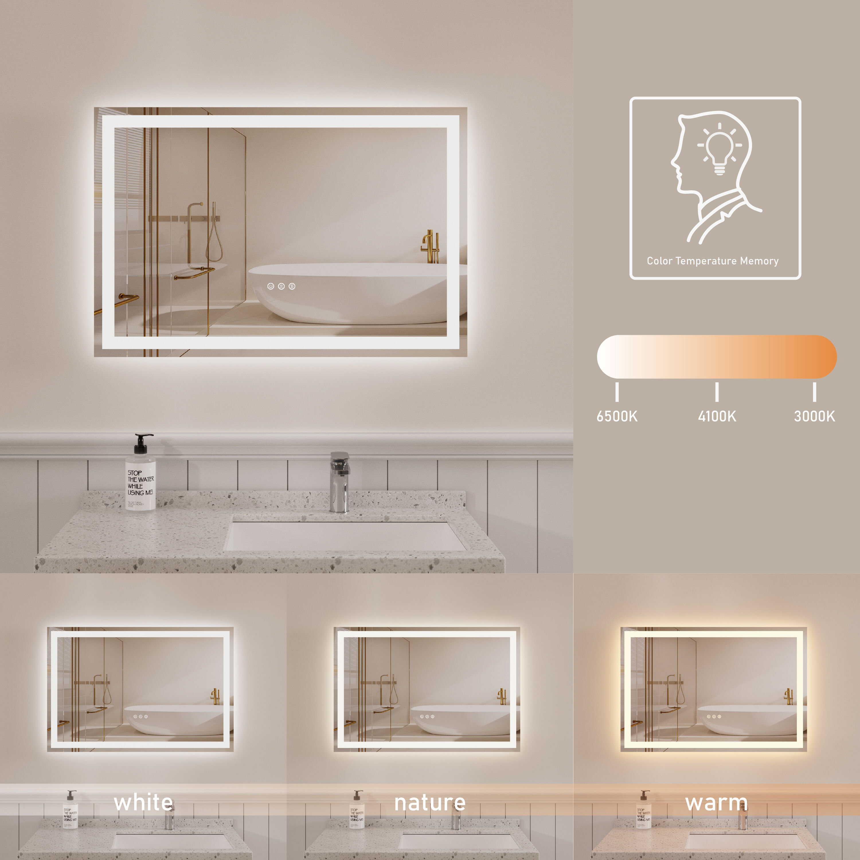 HomLux LMRECTFL3624 Decor-Mirrors - View #8