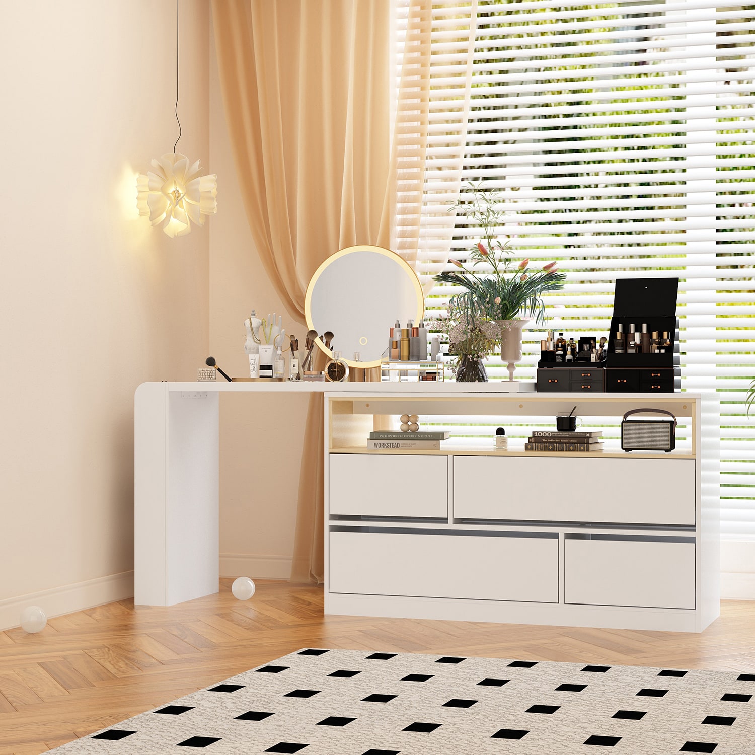 FUFU&GAGA KF150185-01 Bedroom-Vanities - View #3