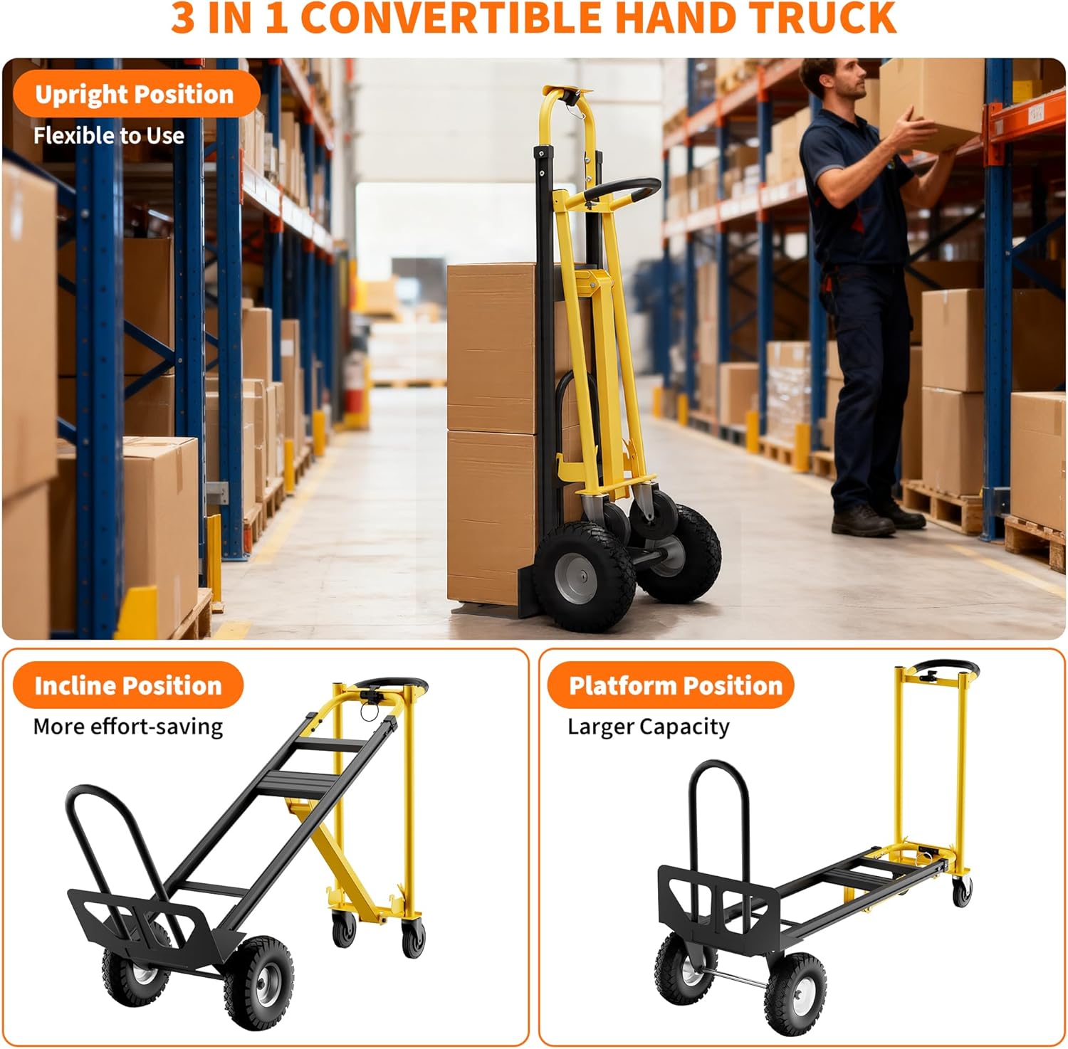 GAOMON CQC-KNTRZTU1WY4 Hand-Truck-Dollies - View #6