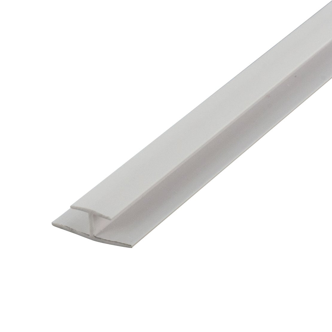 Outwater 3P1.27.01739 H Channel Fits Material 1/4-in Thick White ABS Divider Moulding 8-ft Length Commercial Pack (Pack of 25, 200-ft Total)