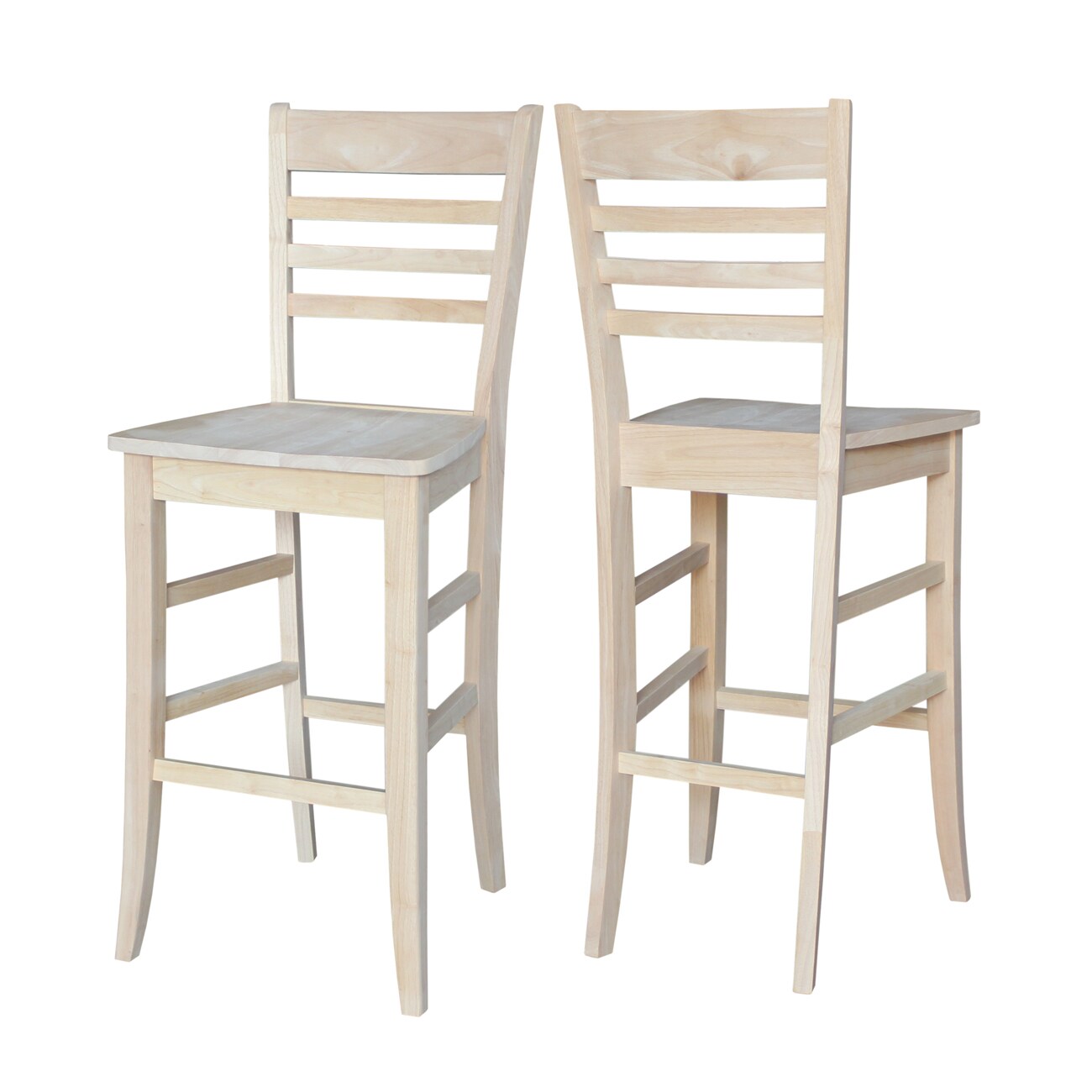 Unfinished bar stools online lowe's