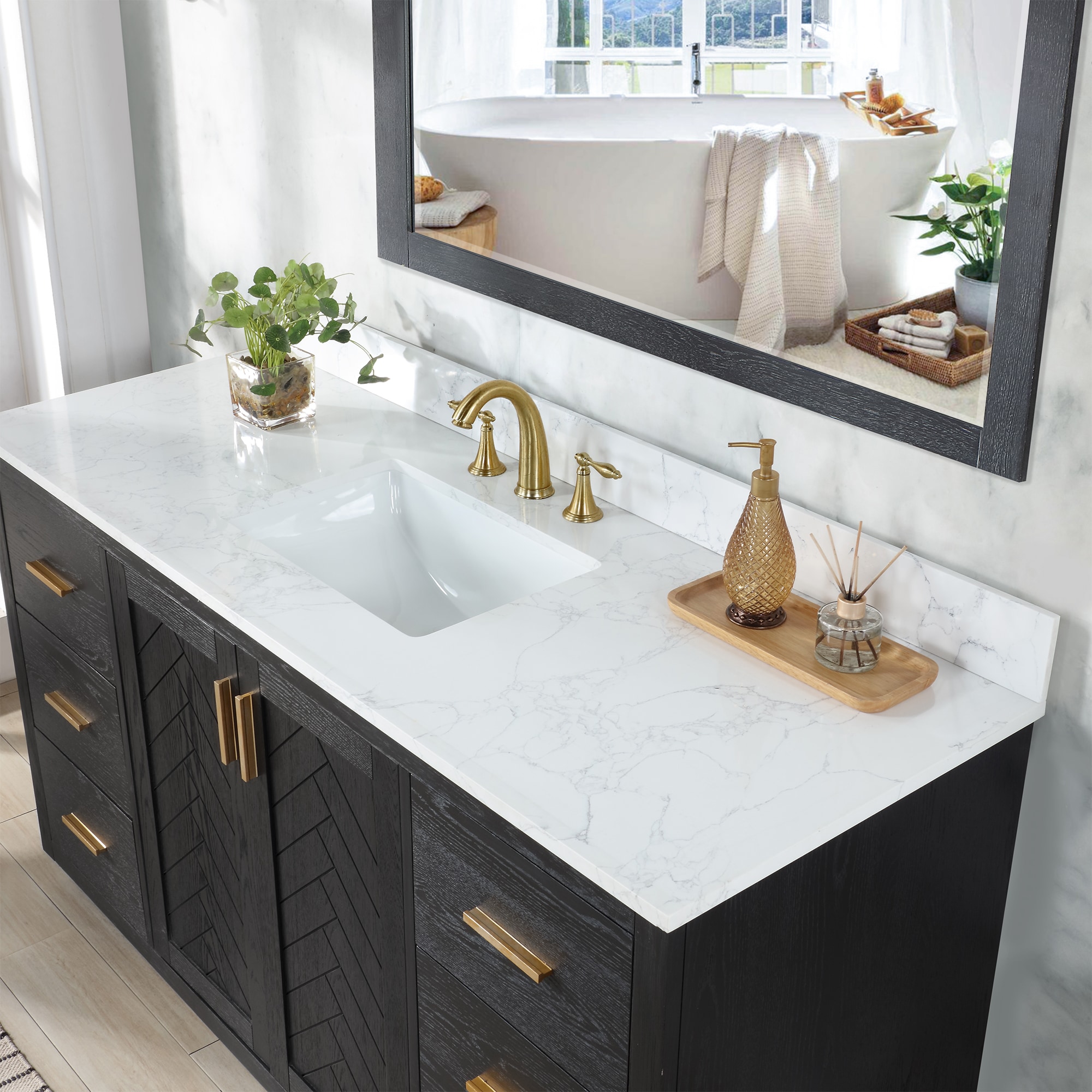 Altair 543060S-BO-GW-NM Bath-Vanity-Combo - View #4