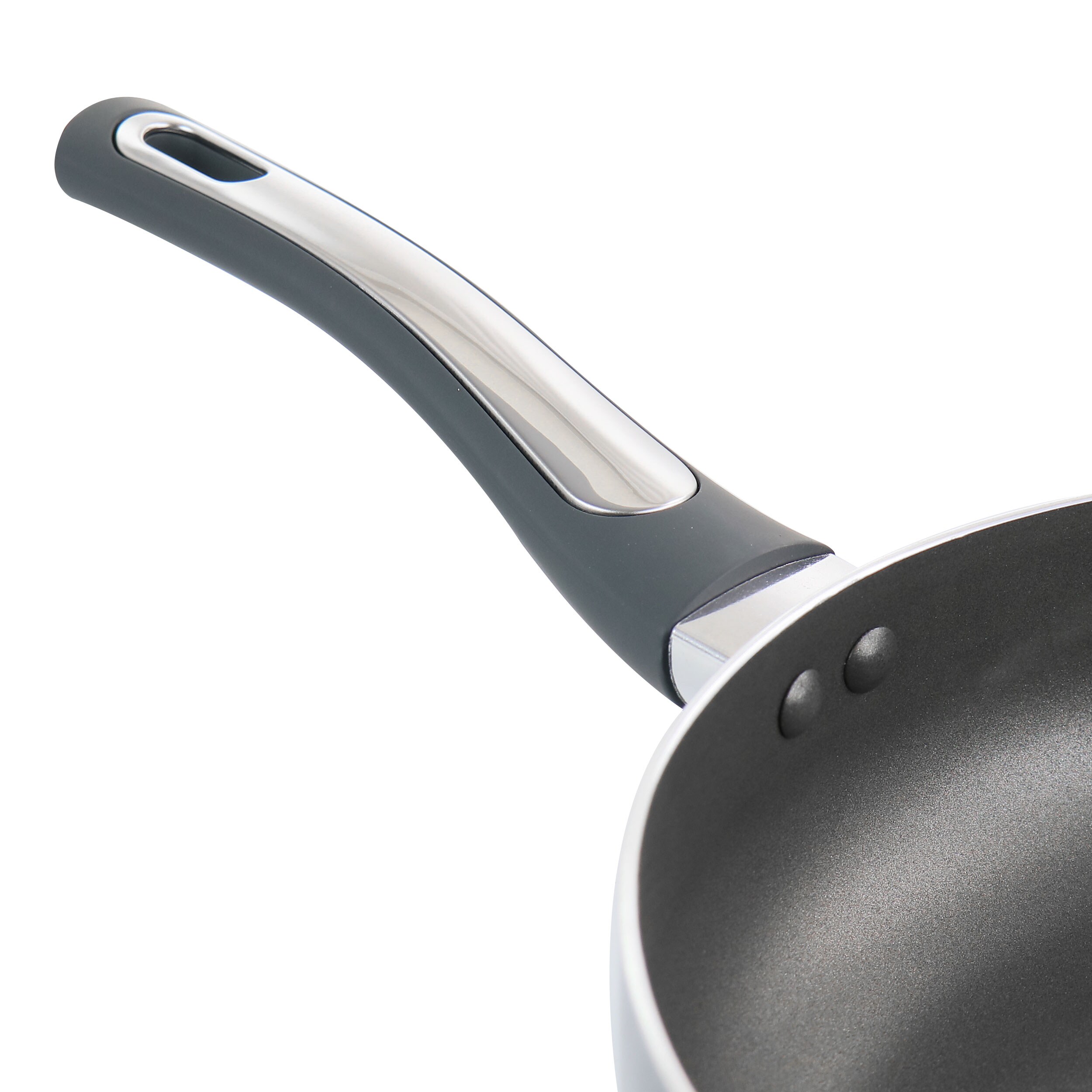 Oster 4.7 Quart Aluminum Saute Pan With Lid