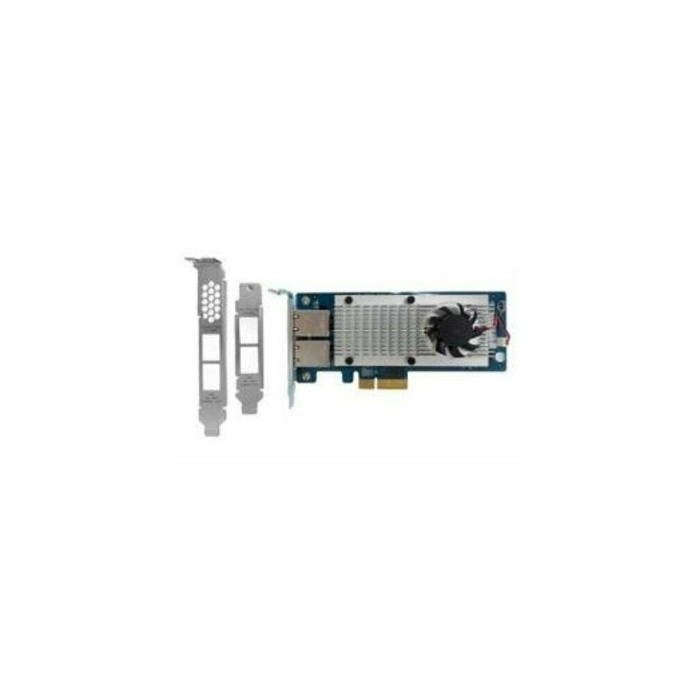  ISTR37976 Qnap LAN-10G2T-X550 Dual- port 10Gbase- T Network Expansion Card Retai