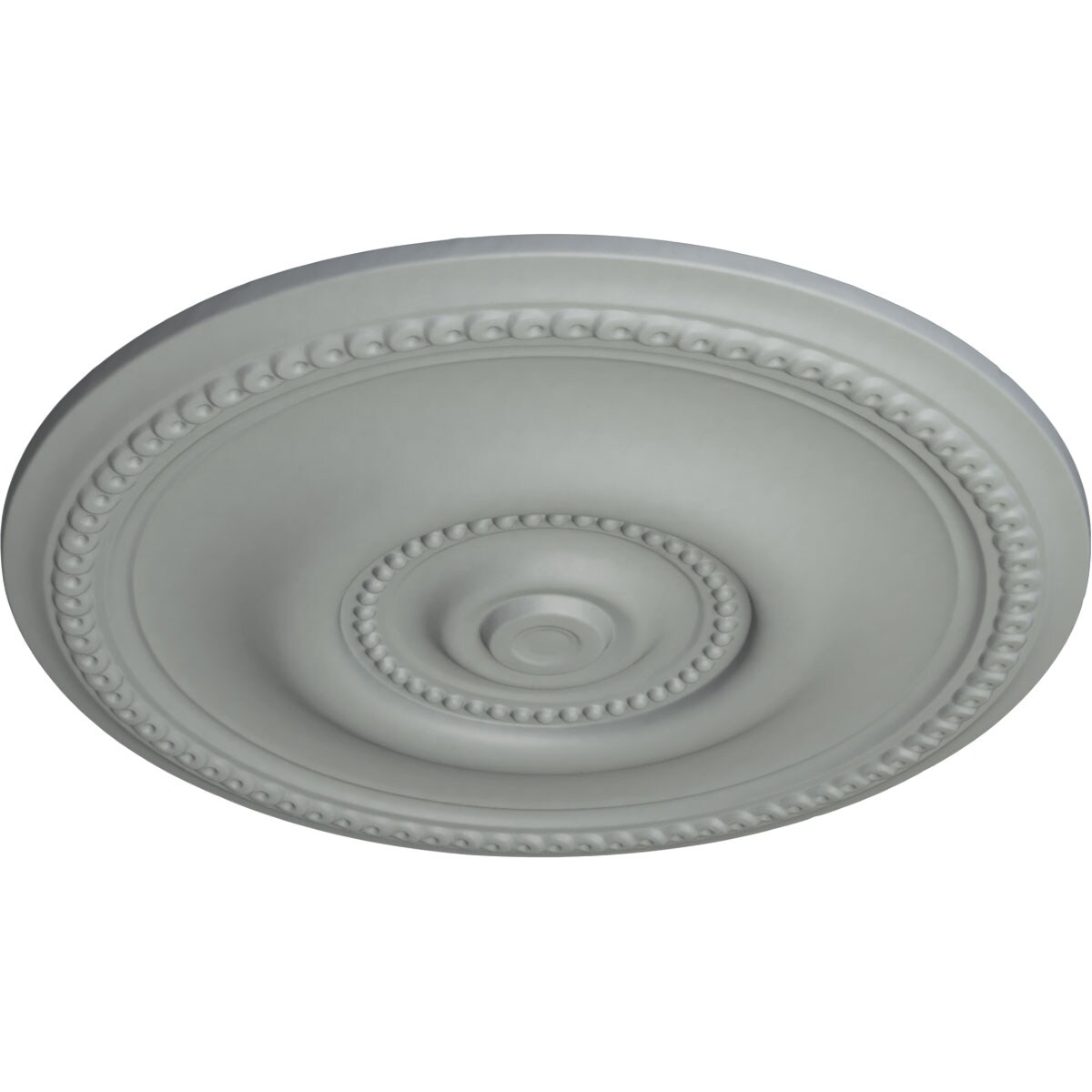 Primed Round High-Density Urethane Ceiling Medallion
