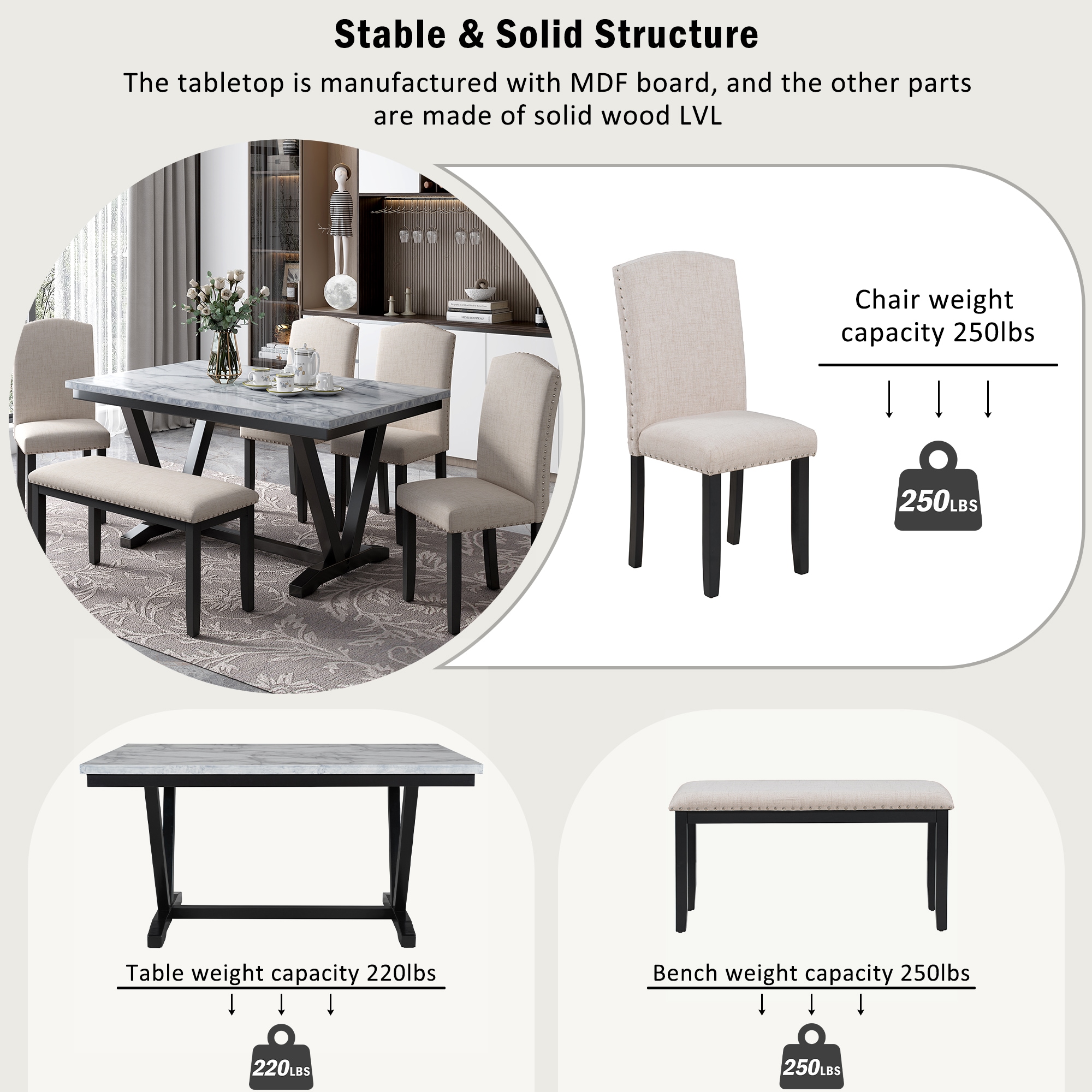 JANSNO DKSELL020 Dining-Sets - View #4