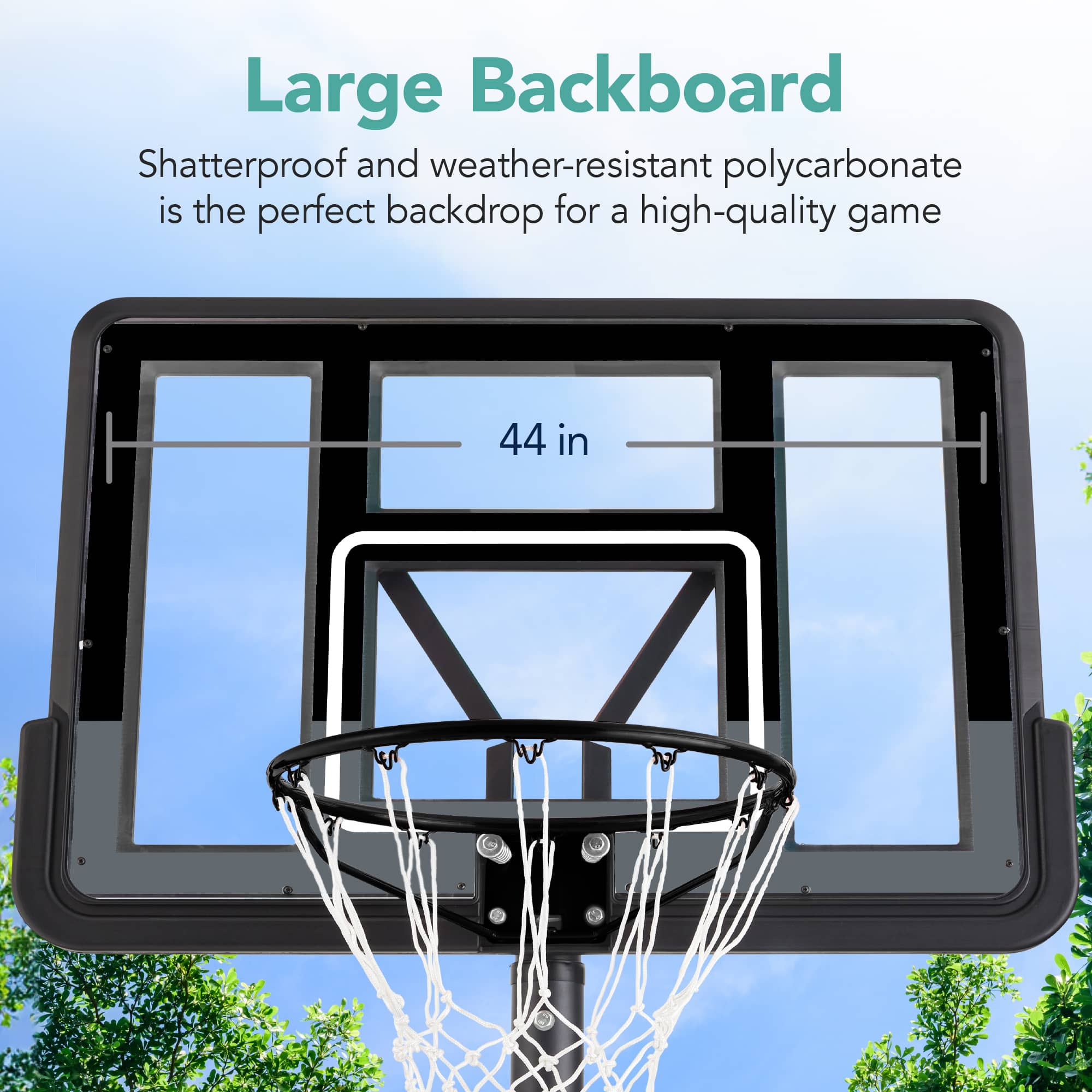 Best Choice Products SKY8525 Basketball-System - View #3
