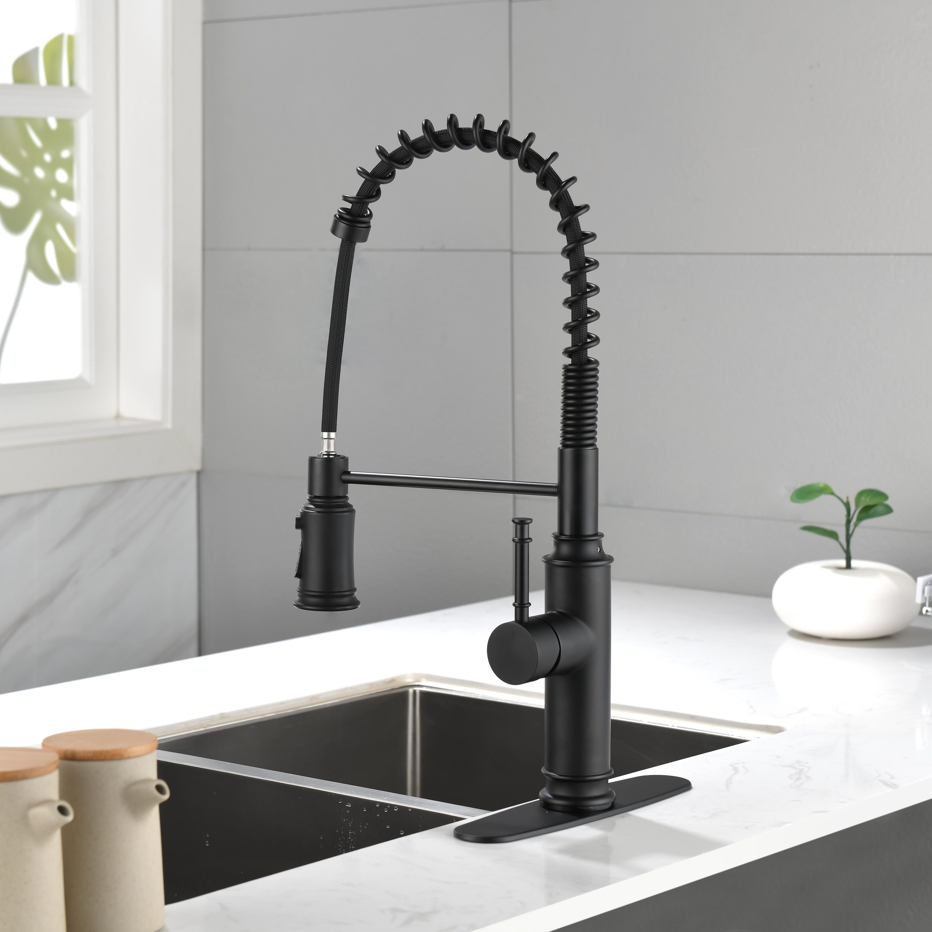LUXEYARD DS-J-26MB02-8-TH940 Kitchen-Faucets - View #3
