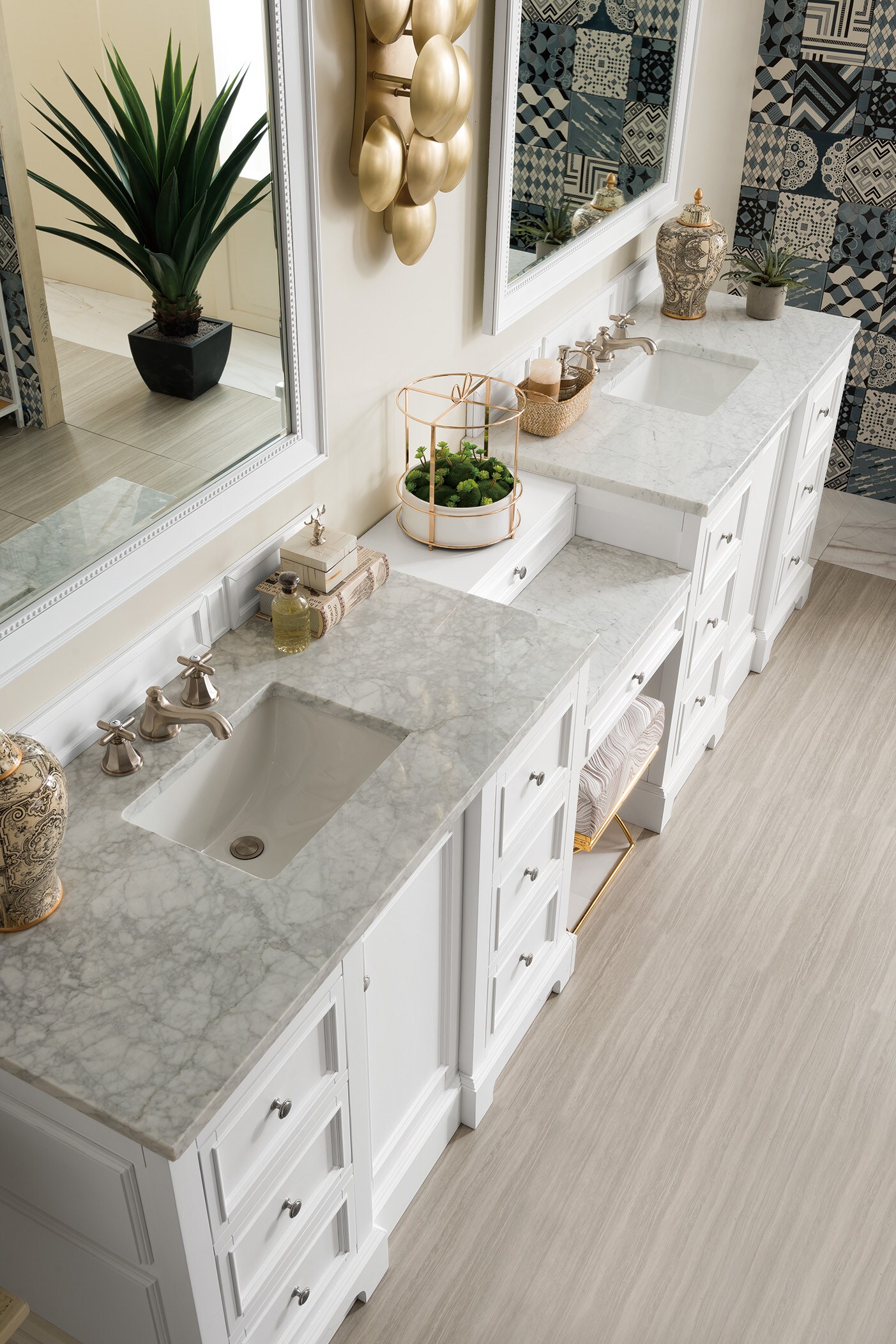 James Martin Vanities 825-V118-BW-DU-CAR Bath-Vanity-Combo - View #6