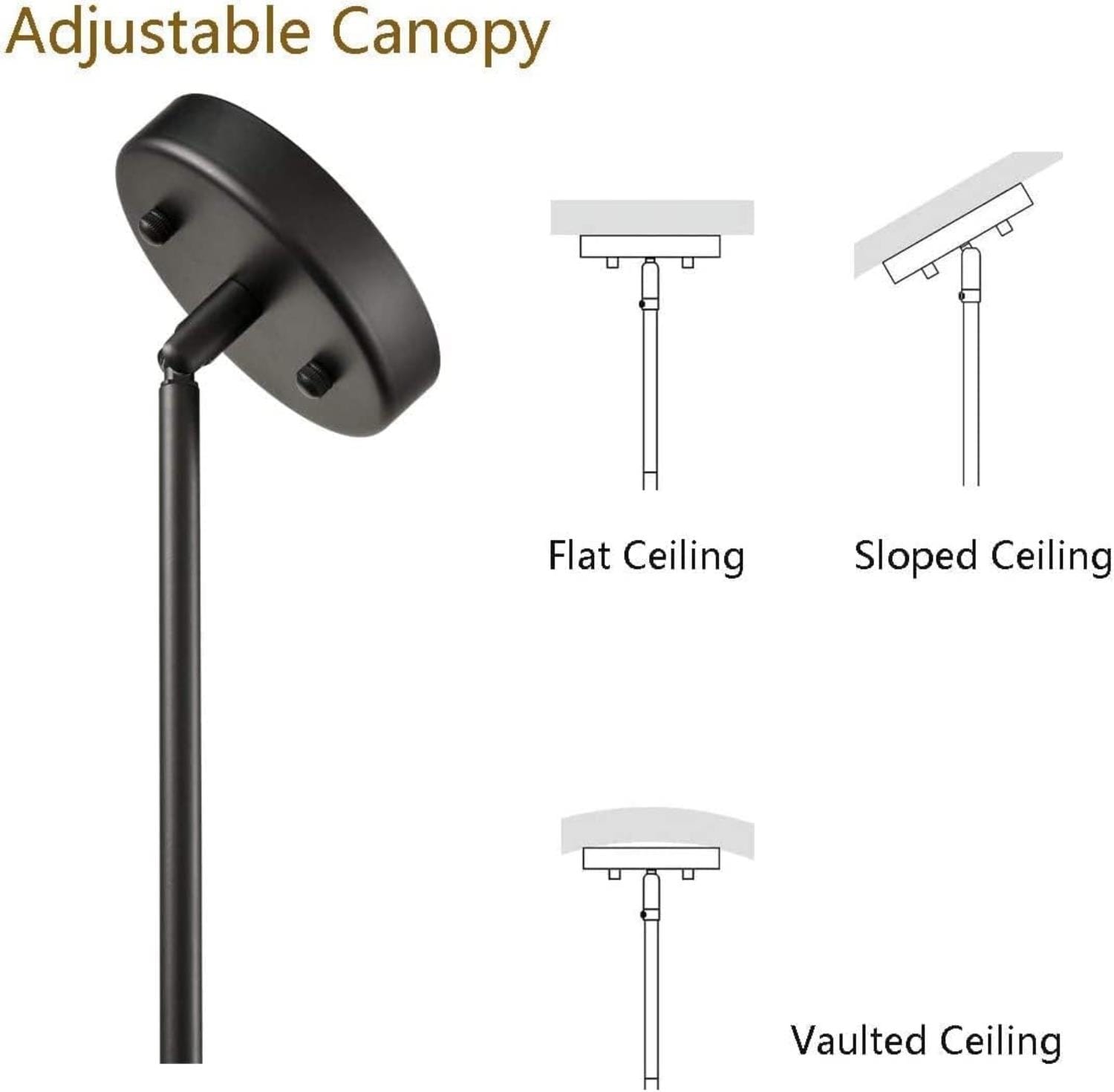 Claxy DE-B5298DU-BK-N Pendant-Lights - View #4