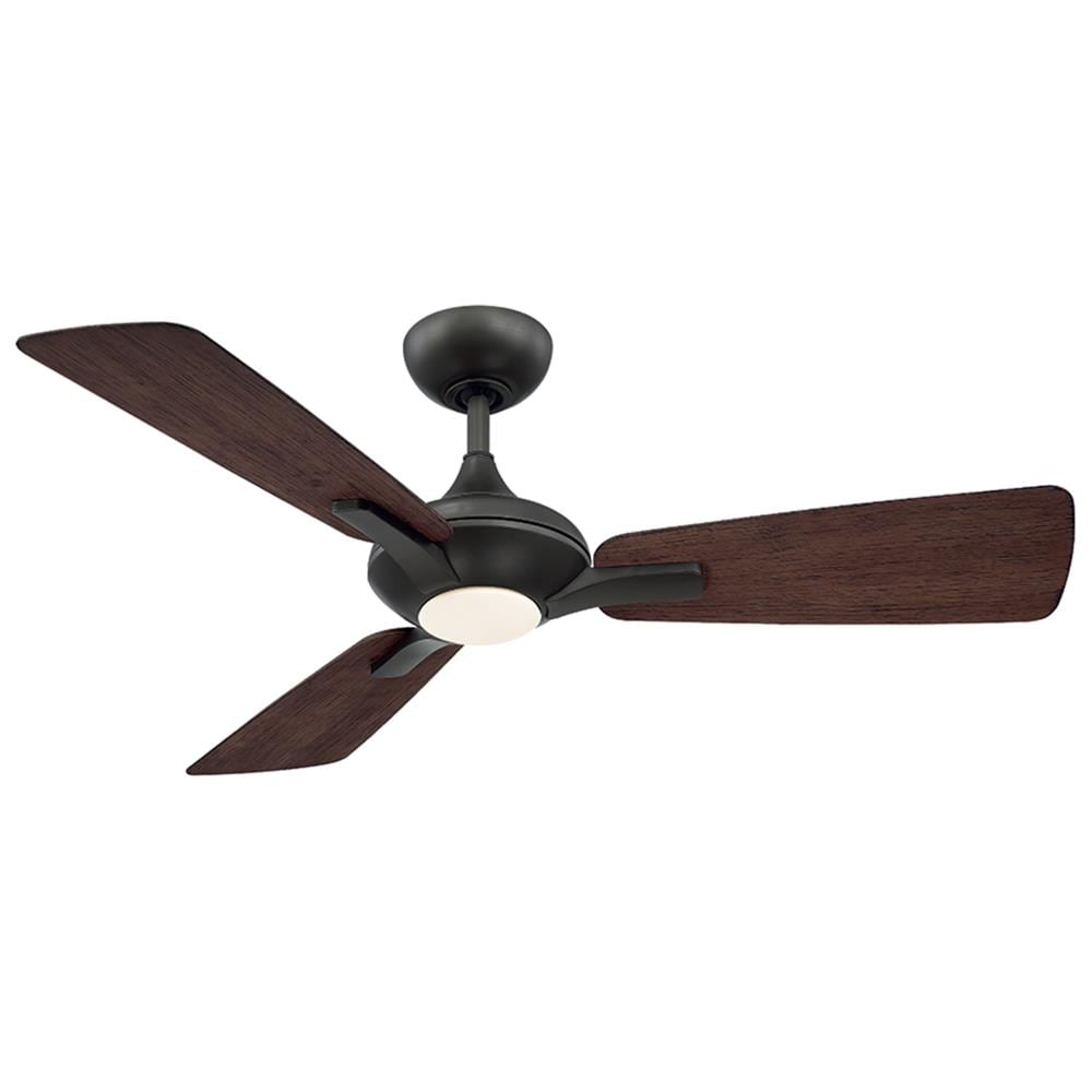 Modern Forms Mykonos 52-in Matte White Integrated LED Indoor/Outdoor Smart Ceiling Fan with Light and Remote (3-Blade) FR-W1819-52L-MW Sansujyuku sansujyuku.com