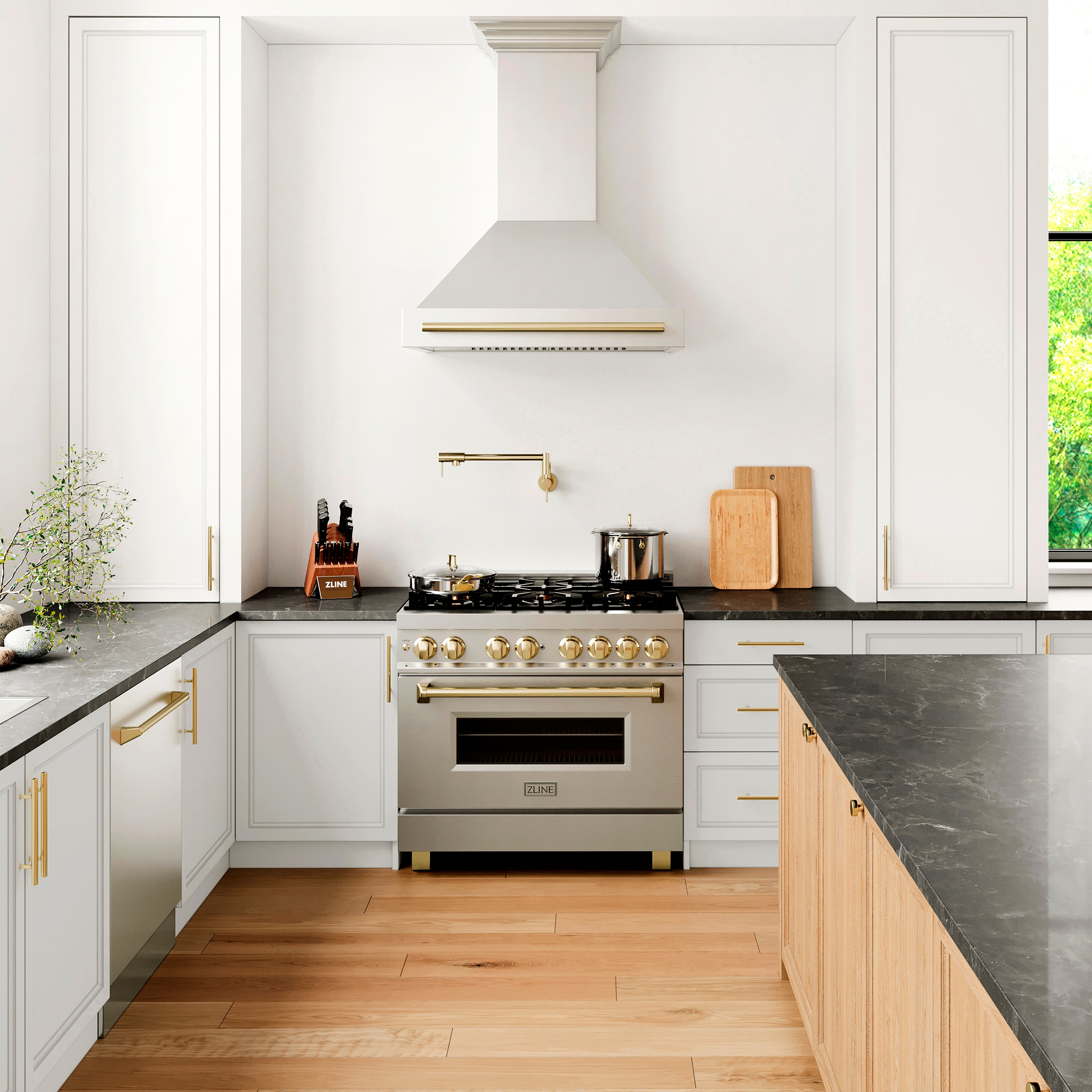 ZLINE KITCHEN & BATH RAZ-36-G Dual-Fuel-Ranges - View #6