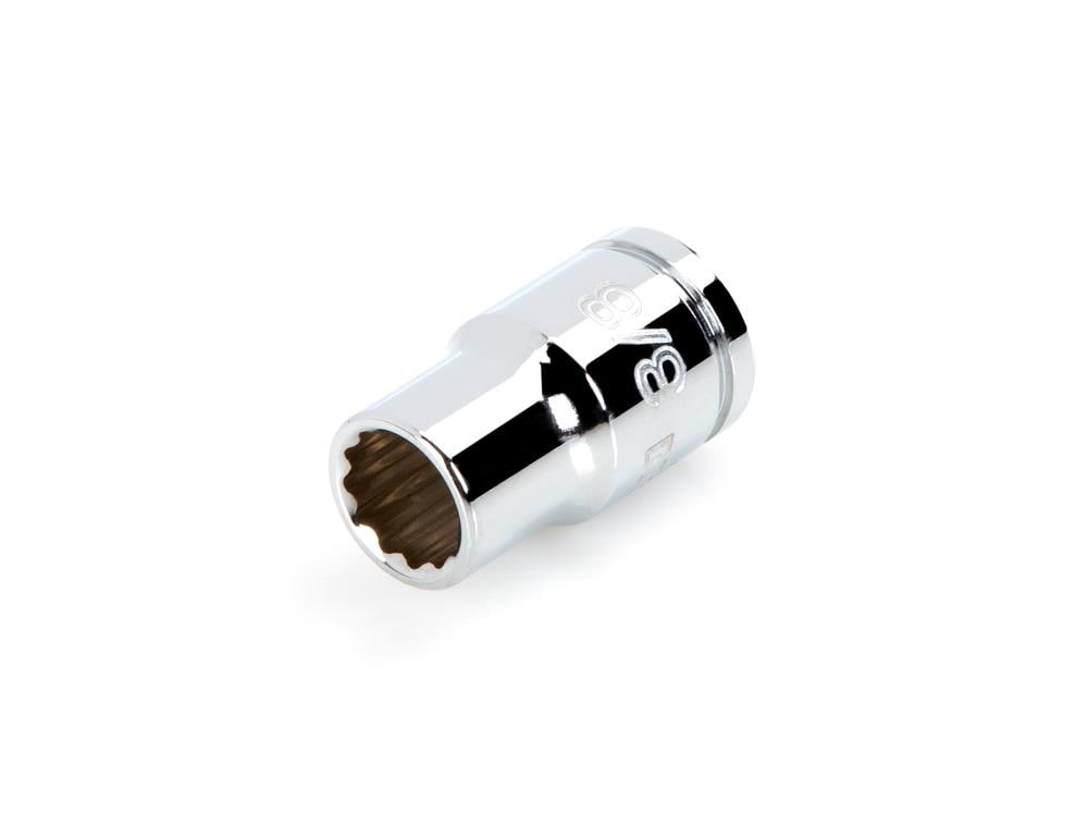 TEKTON SHD12210 3/8-in Drive Standard (SAE) 3/8-in Shallow Socket