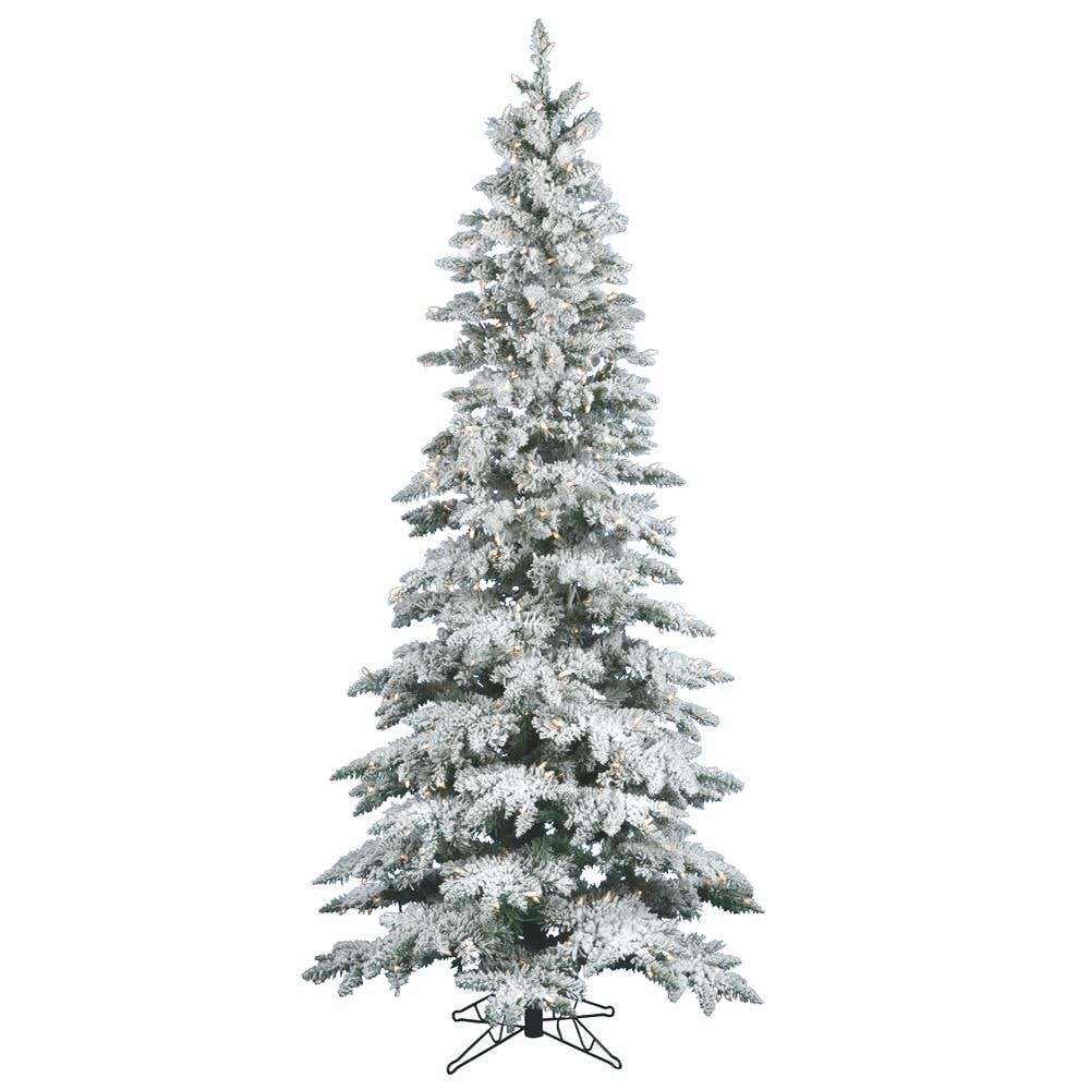 Slim White Christmas Trees At Lowes Com   40368461 