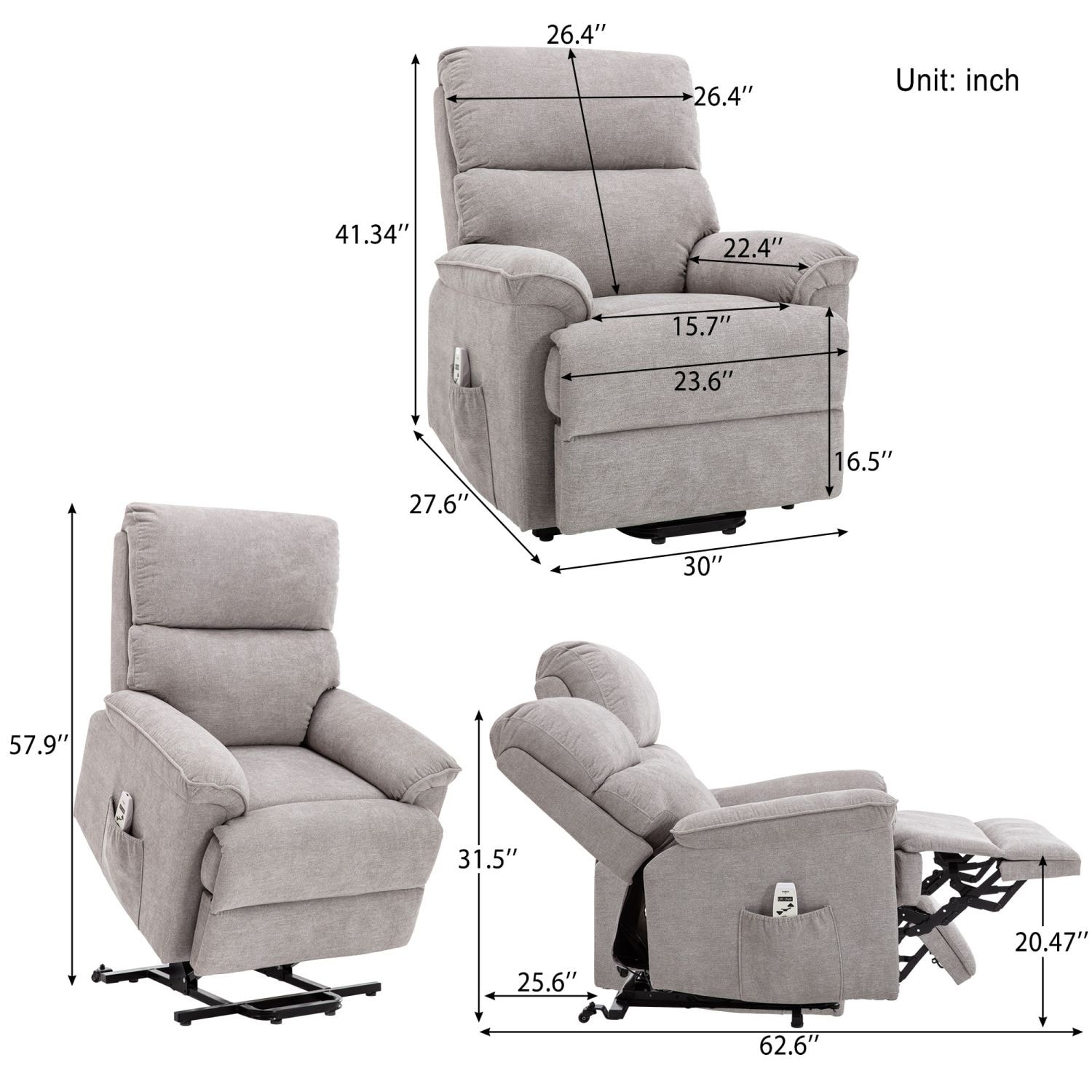 JASMODER PP284013AAR Sofas-Loveseats - View #2