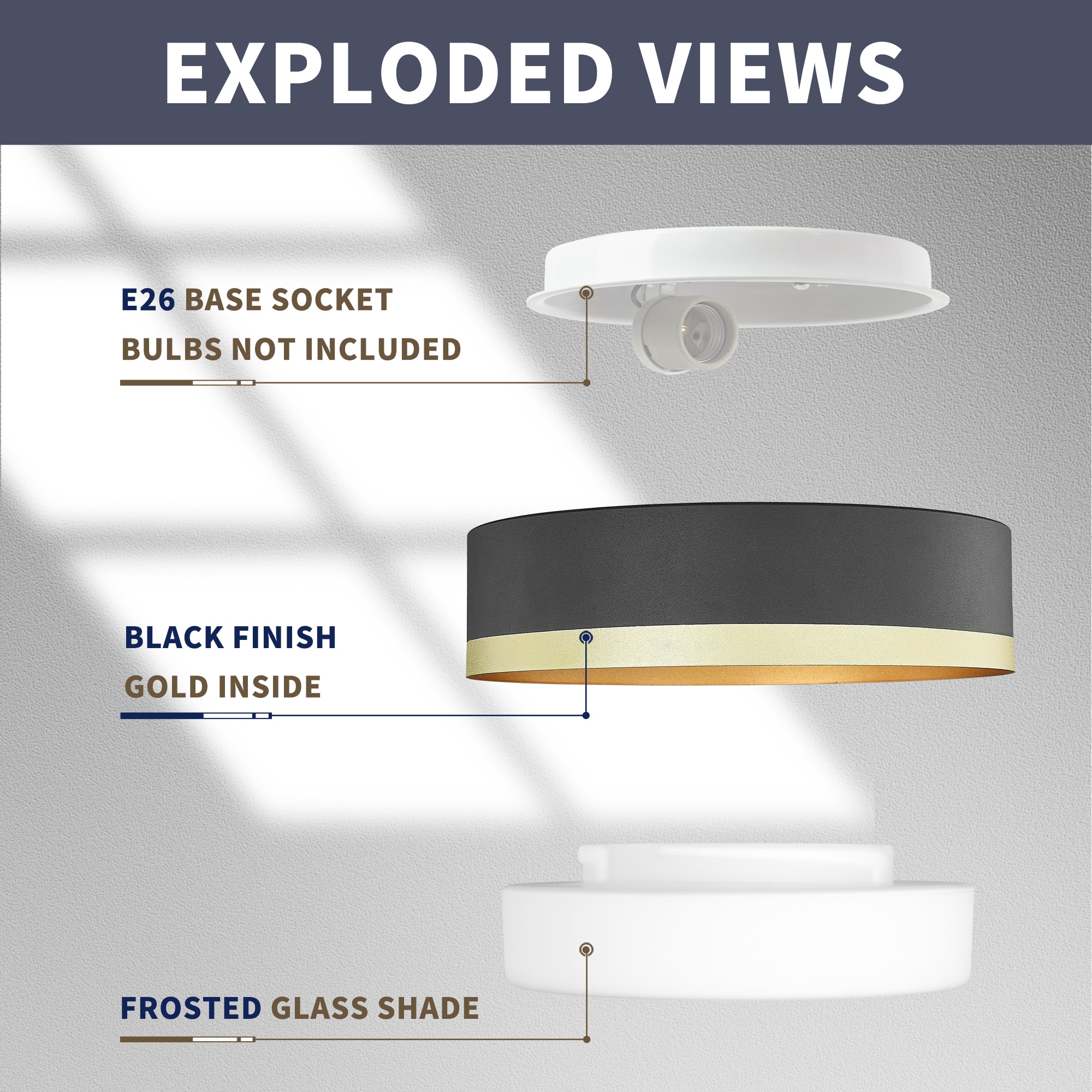 LTMATE LSC-3337-BK flushmounts - View #4