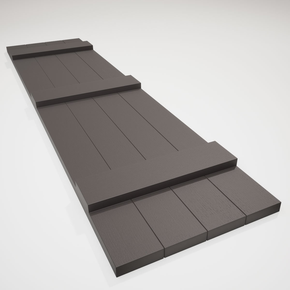 Ekena Millwork LJ4S14X07100MS Exterior-Shutters - View #5