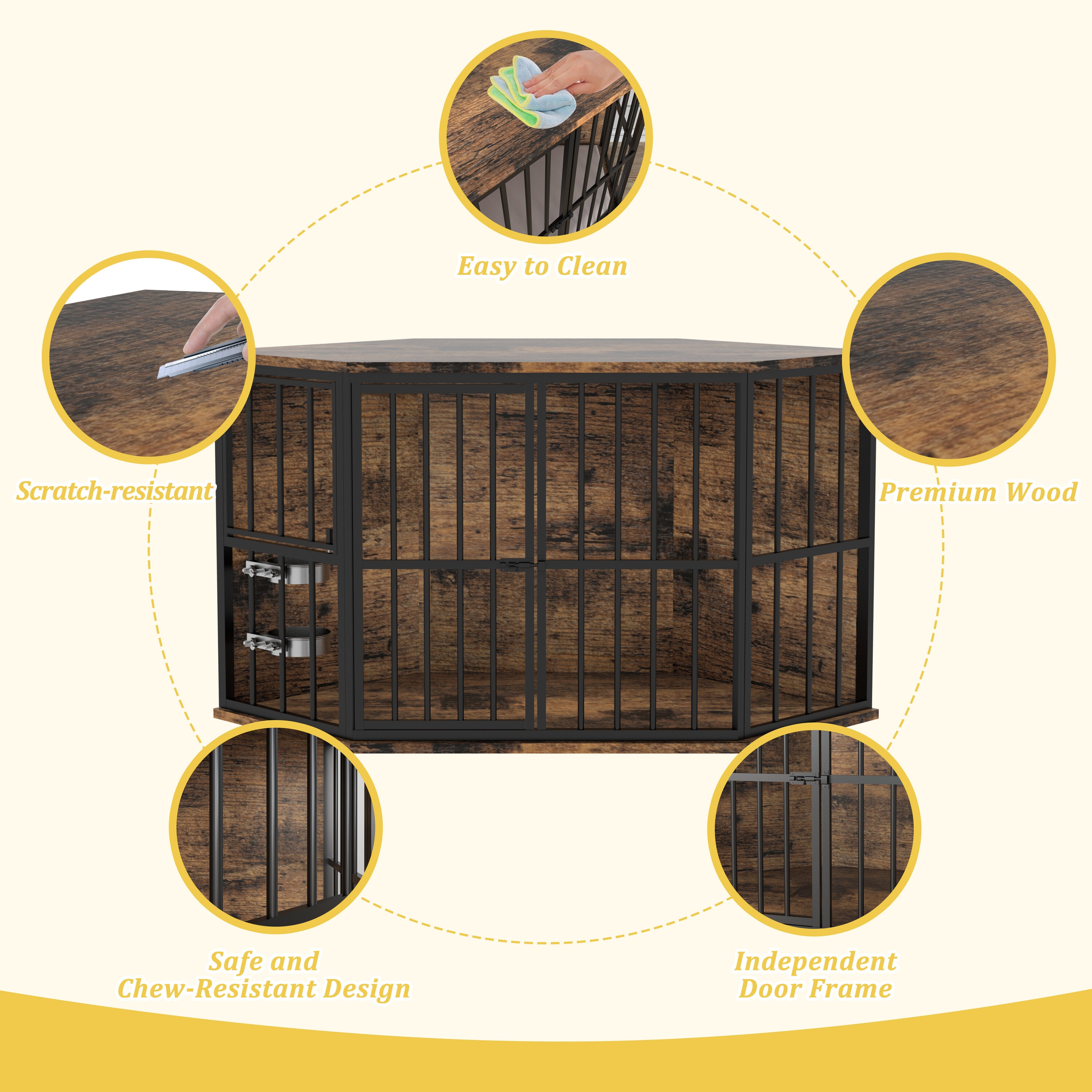 VEIKOUS PS0102-01-02 Pet-Crates-Carriers - View #6