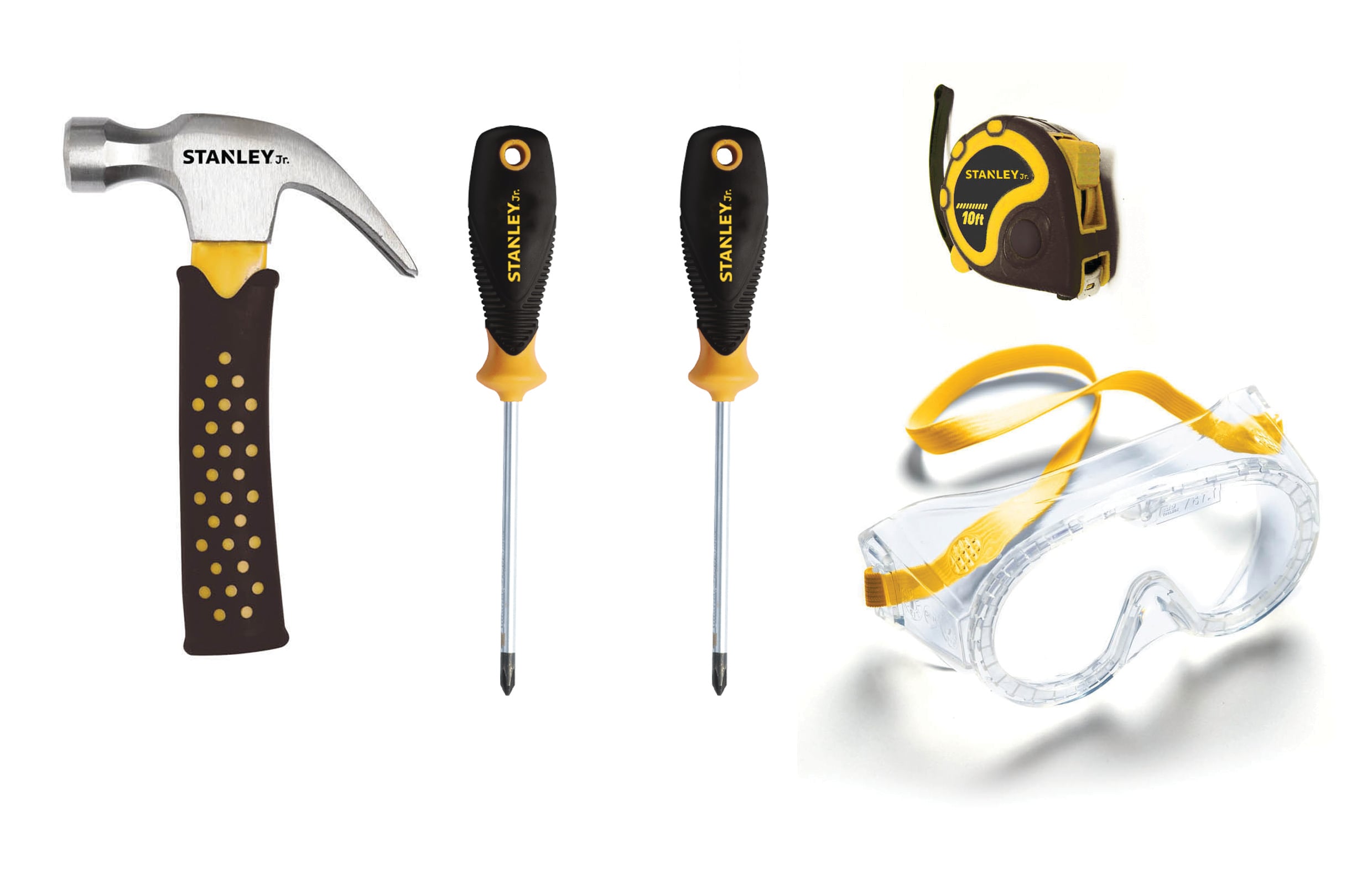 Stanley Jr. - Tool box and Tools, 5 PC Set  Tool box, Bird house kits,  Phillips screwdriver