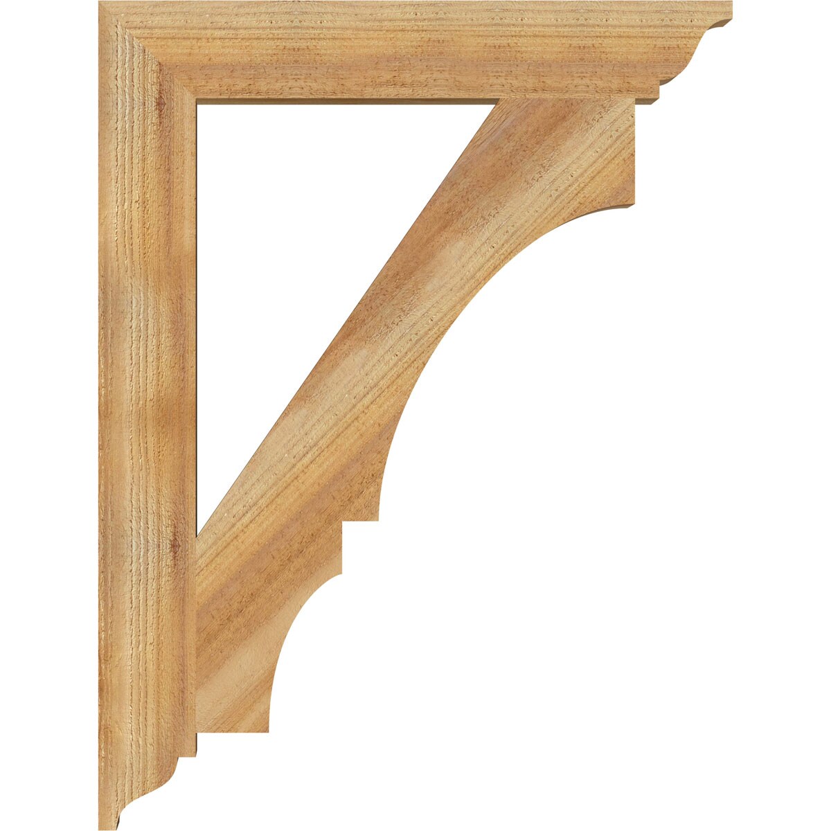 Ekena Millwork BKT04X26X34BOA01RWR Exterior-Brackets-Braces - View #3