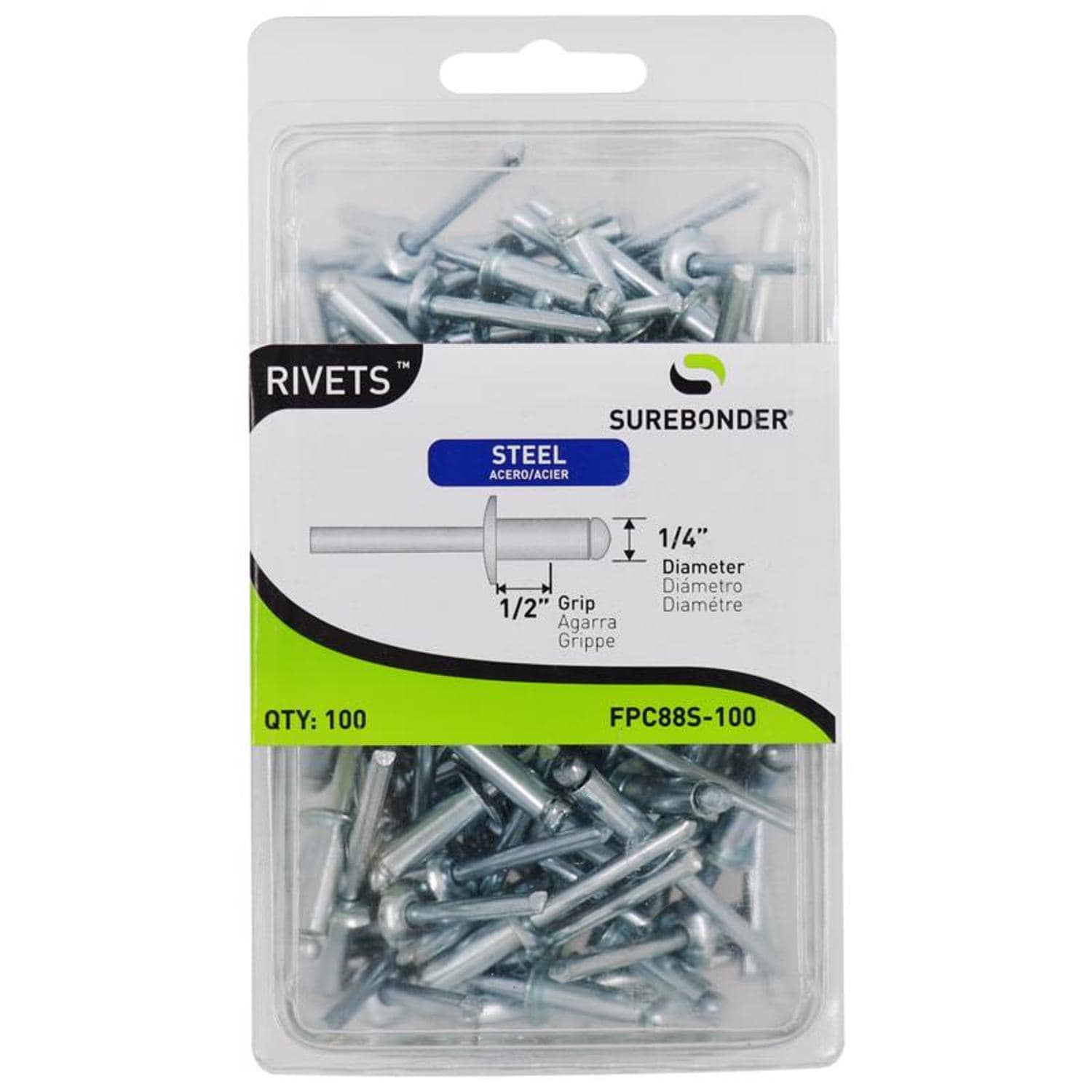 SUREBONDER FPC88S-100 rivets - View #2