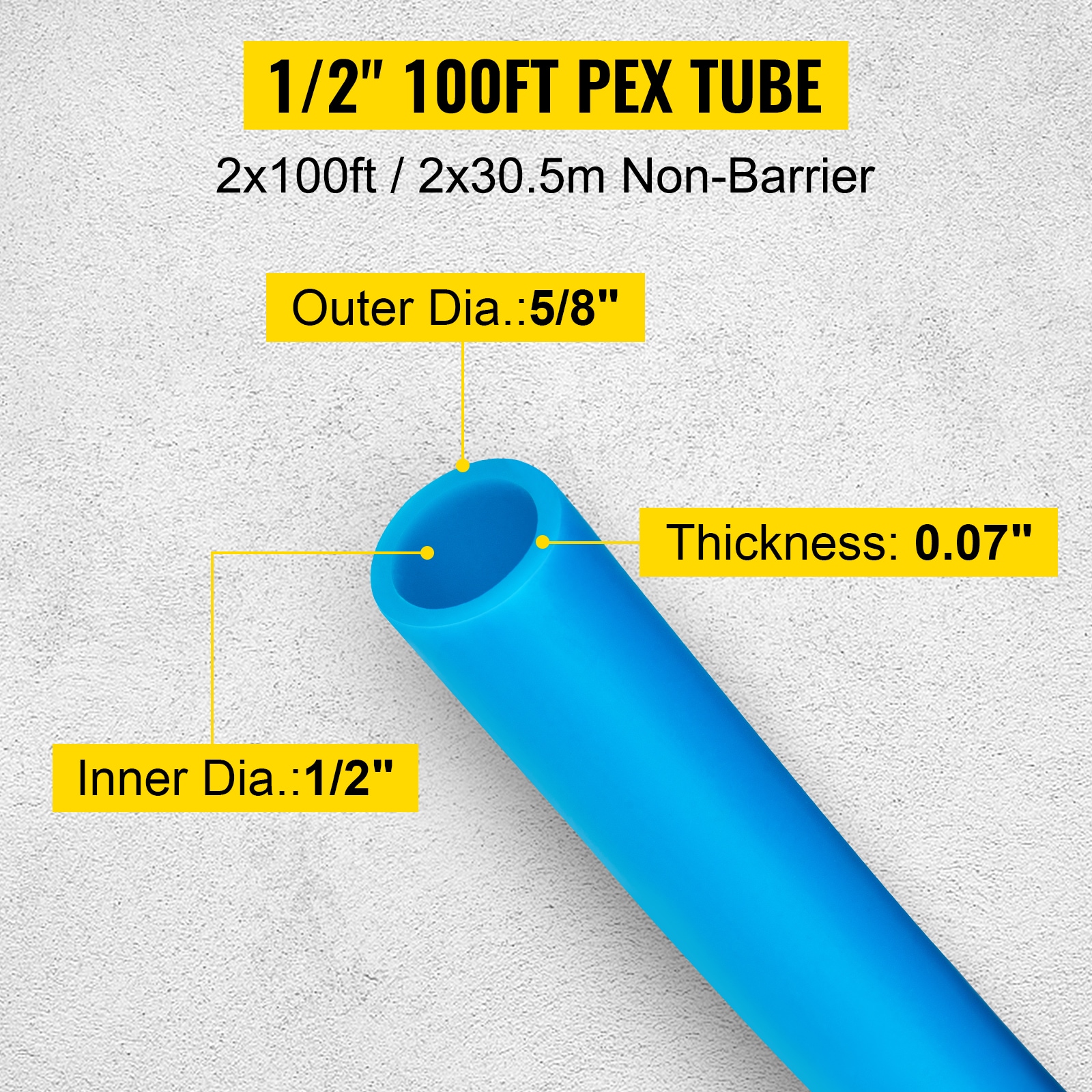 VEVOR 2X100FTPEXG000001V0 Pex-Crimp-Fittings - View #11