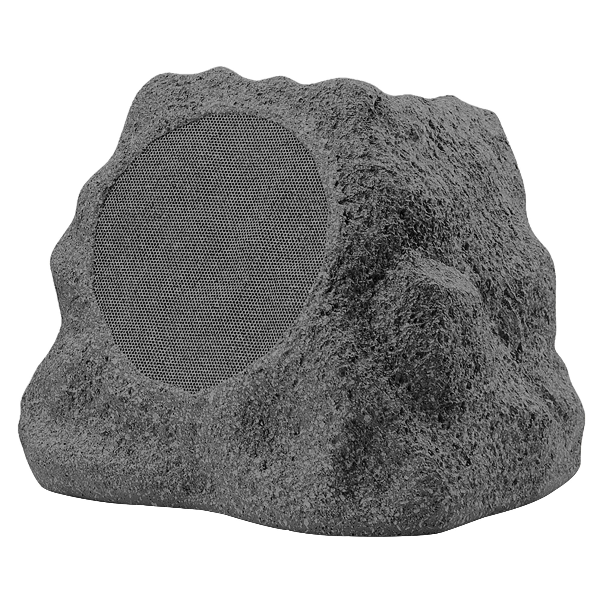 Naxa NAXSPS4001SL SPS-4001 5-In. 7-Watt-RMS Solar-Rechargeable Bluetooth Multi-Link Nexus Add-on Rock Speaker (Slate Gray)