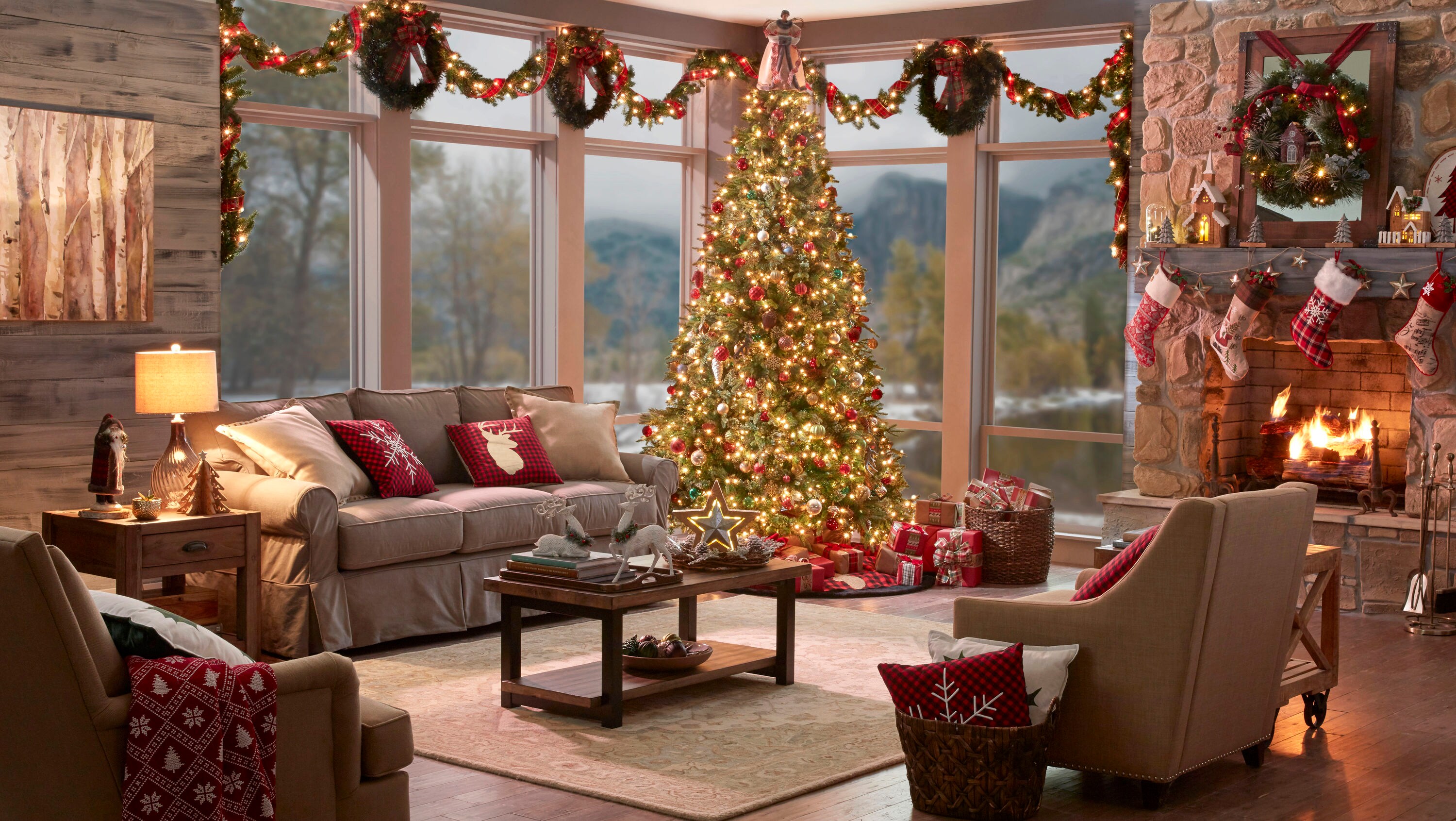 Holiday Living TG90P5373C00 Artificial-Christmas-Trees - View #4