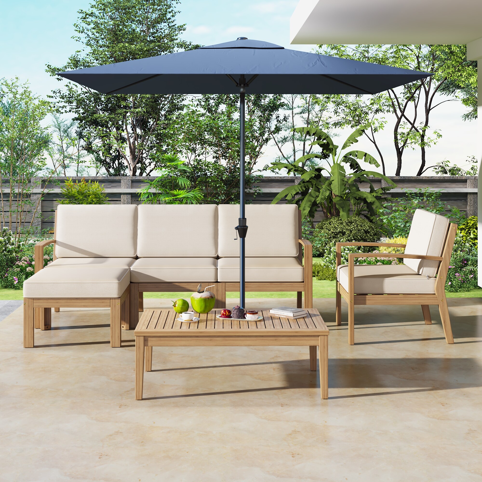 Mondawe MD-ST274-BE Patio-Conversation-Sets - View #9