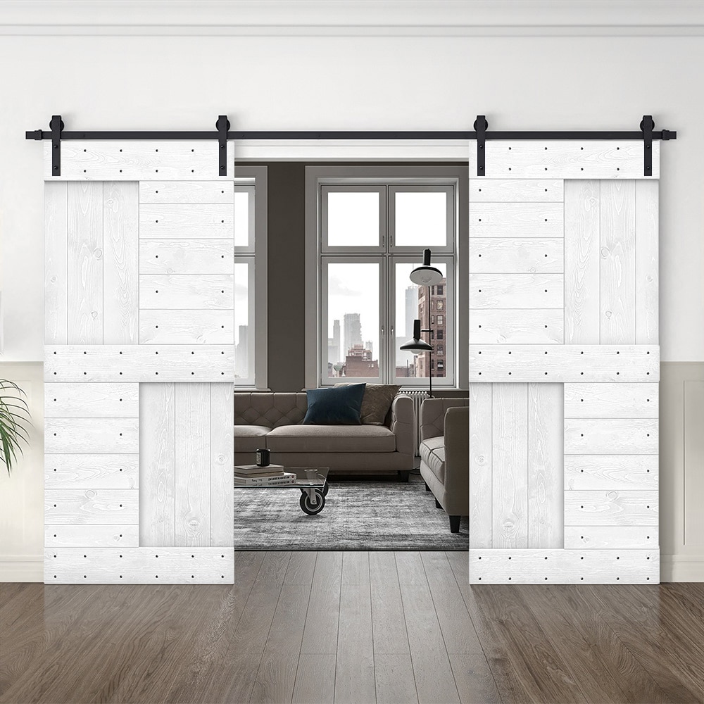 CALHOME MK-72(2+N1-24WT(2+CN Barn-Doors - View #2
