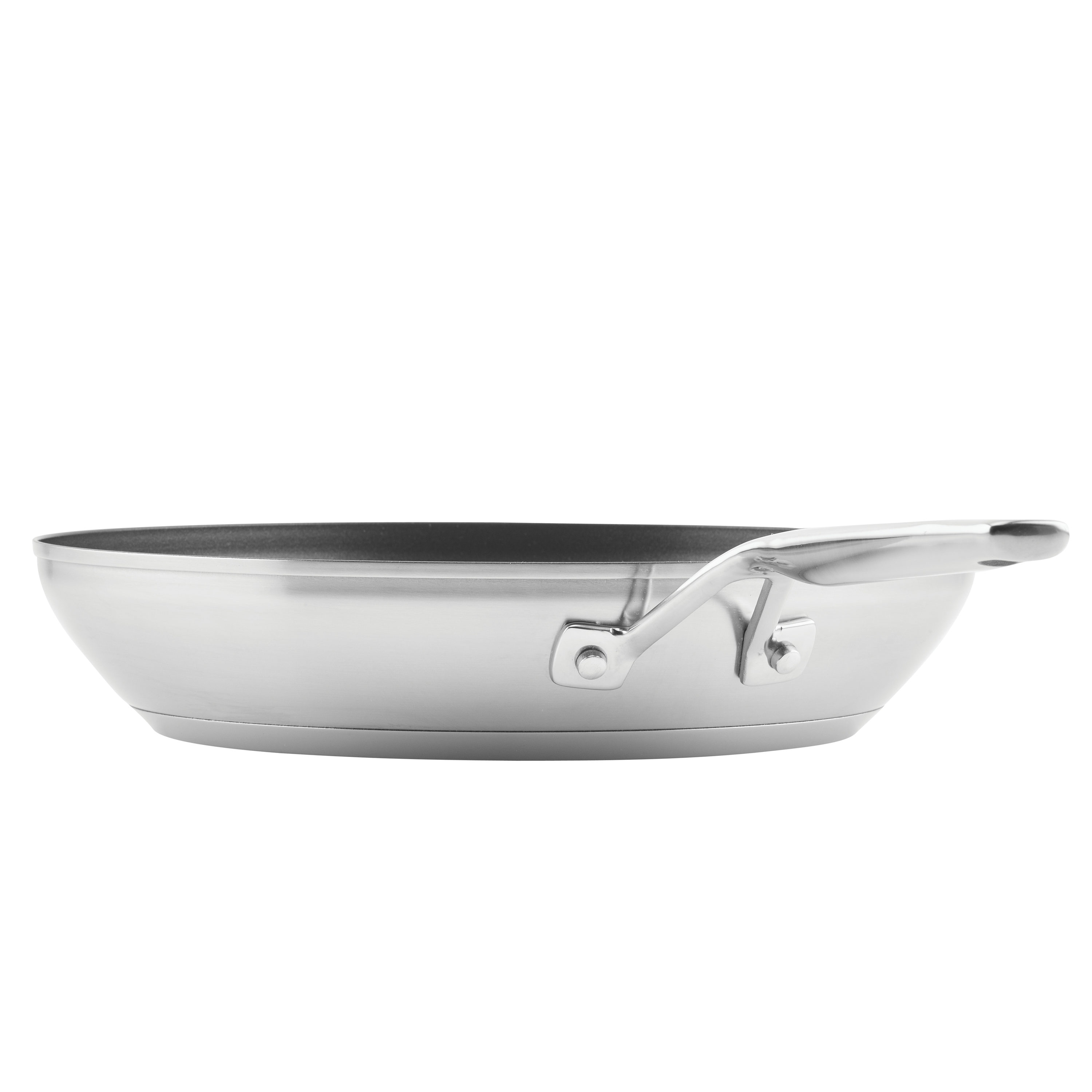 Buy KITCHENAID 3-ply Base Stainless Steel Induction Saucepan With
