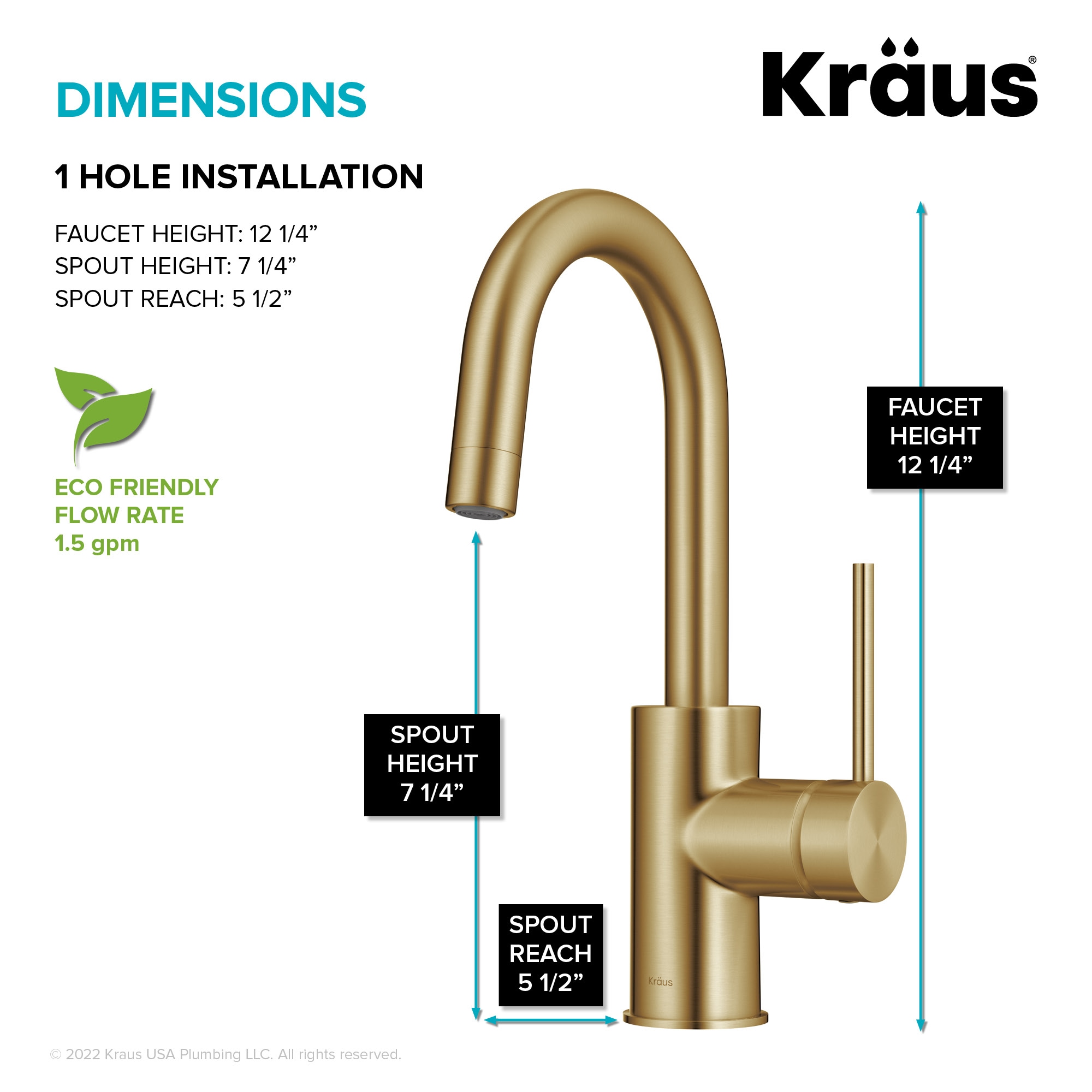 Kraus KPF-2600BB Kitchen-Faucets - View #6