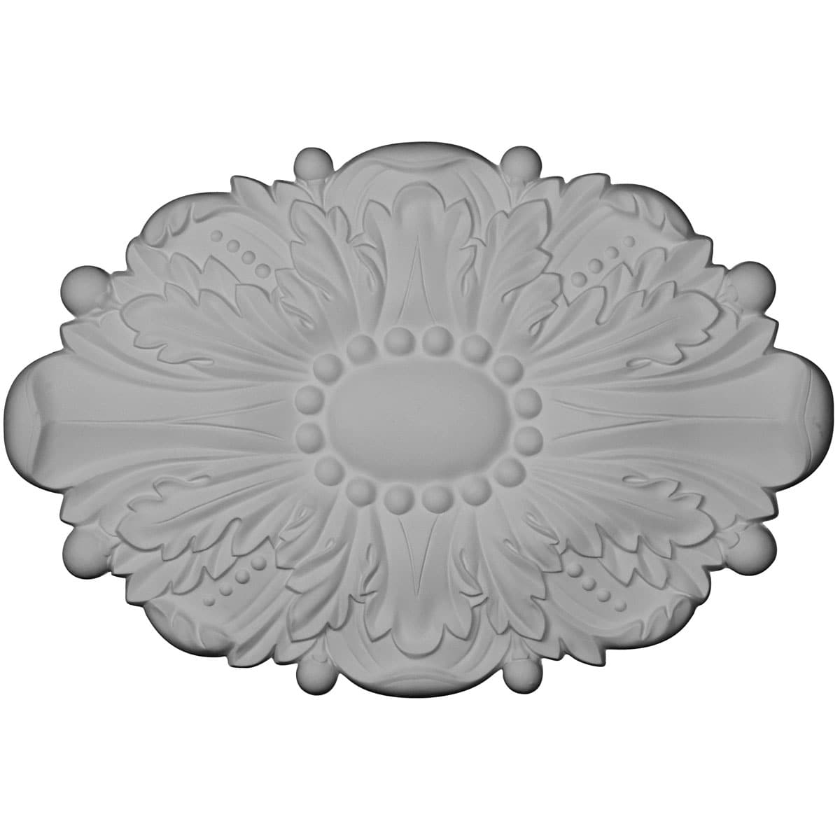 Ekena Millwork ONL18X12X01PM Palmetto 18.375-Inches W x 12.25-Inches H Primed Applique