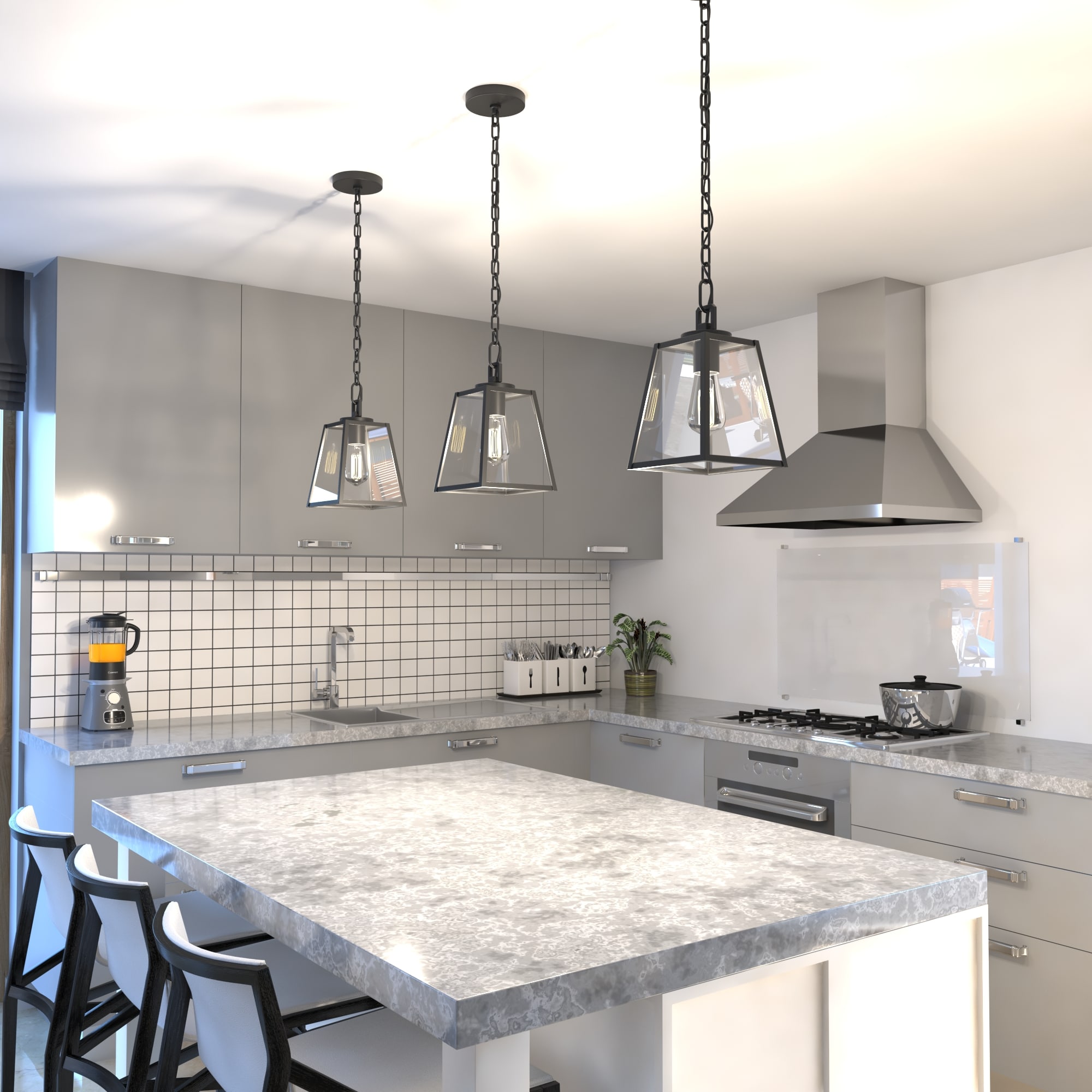Cascadia P0346 Pendant-Lights - View #7