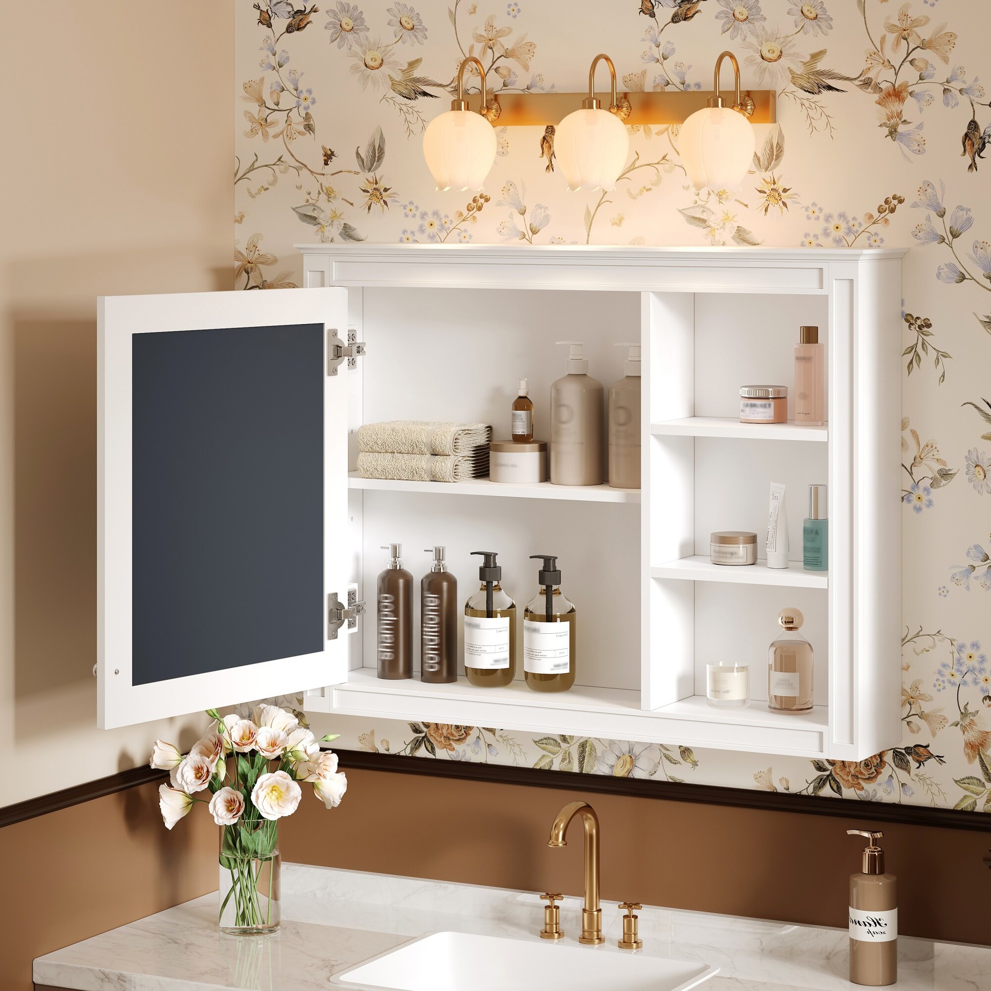 Forclover CM-N710P254957K Bathroom-Medicine-Cabinets - Thumbnail View #3