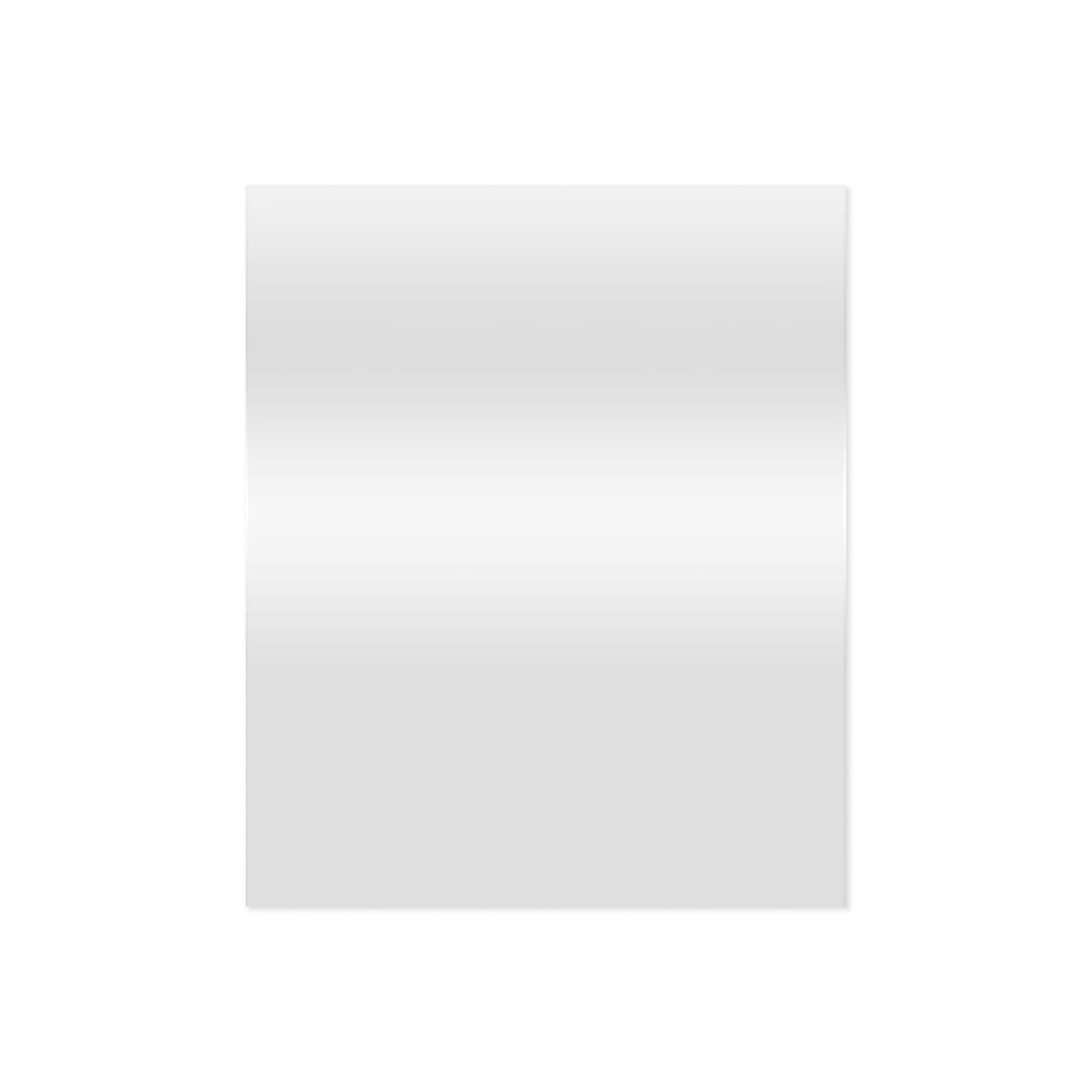 Project Source 3036-6S 30-in W x 36.0-in H Rectangle Silver Polished Frameless Wall Mirror