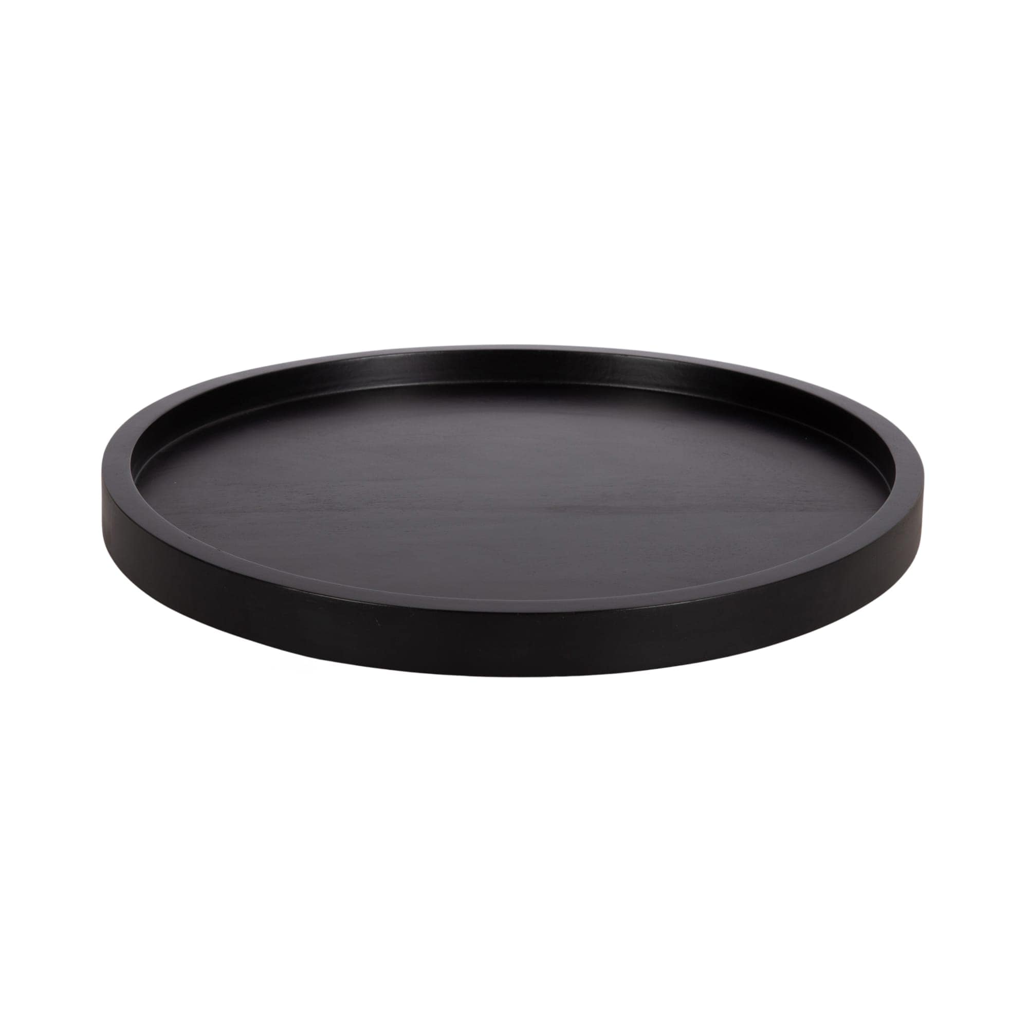 Kate and Laurel - Halsey Round Lazy Susan Tray