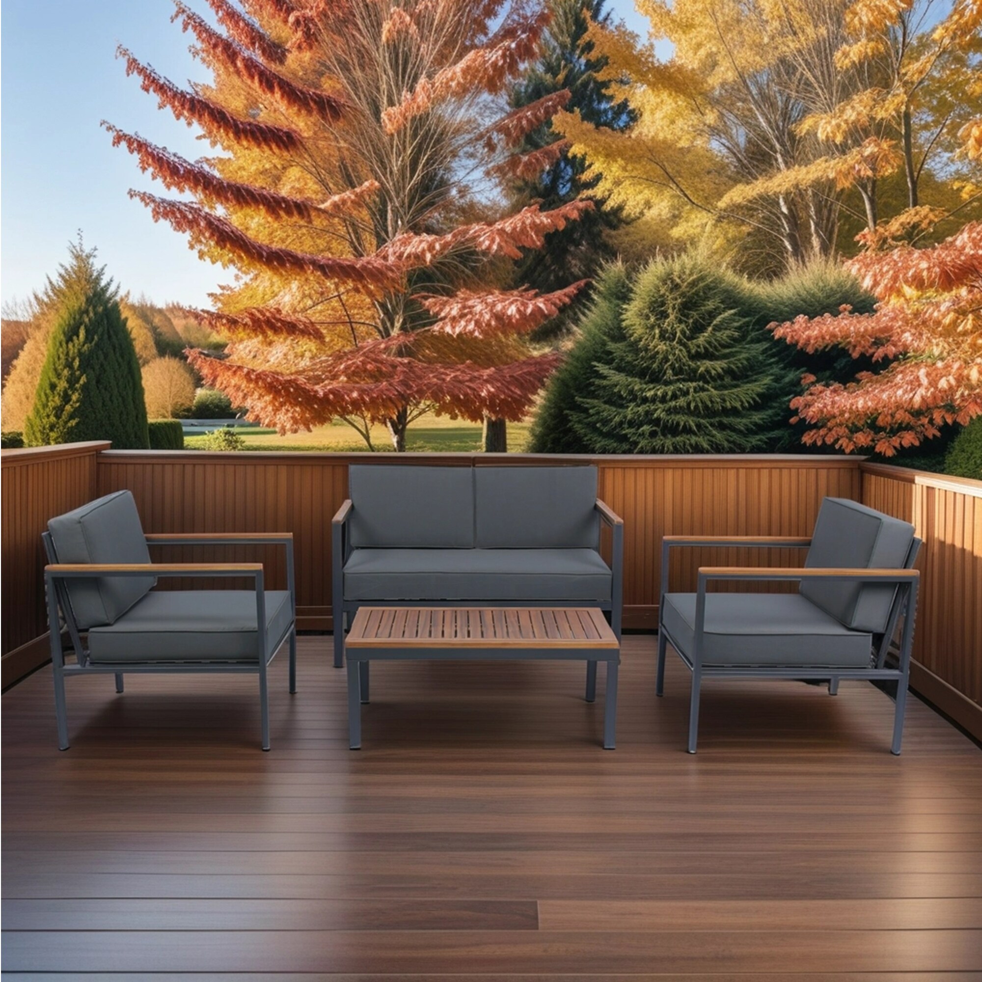 ModernLuxe L-W329S00036 Patio-Conversation-Sets - View #5