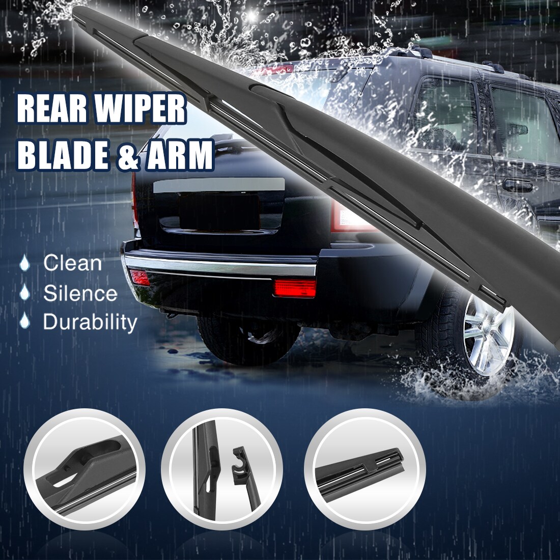 Unique Bargains S26061000UX8279 Wiper-Blades - View #2