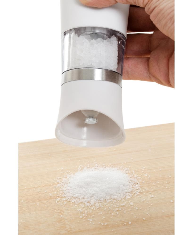 Electric Salt and Pepper Grinder - White