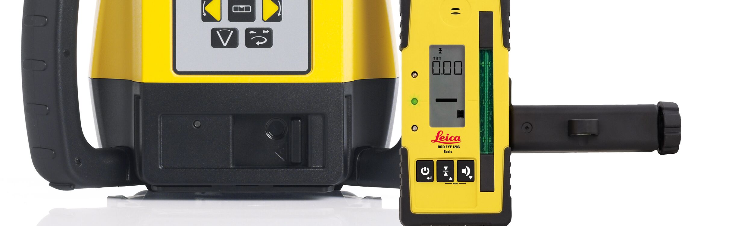 Leica Geosystems RUGBY 640G RE120G 1300-Feet Green 360-Degree Self-Leveling Cross-line/Horizontal plane Laser Level